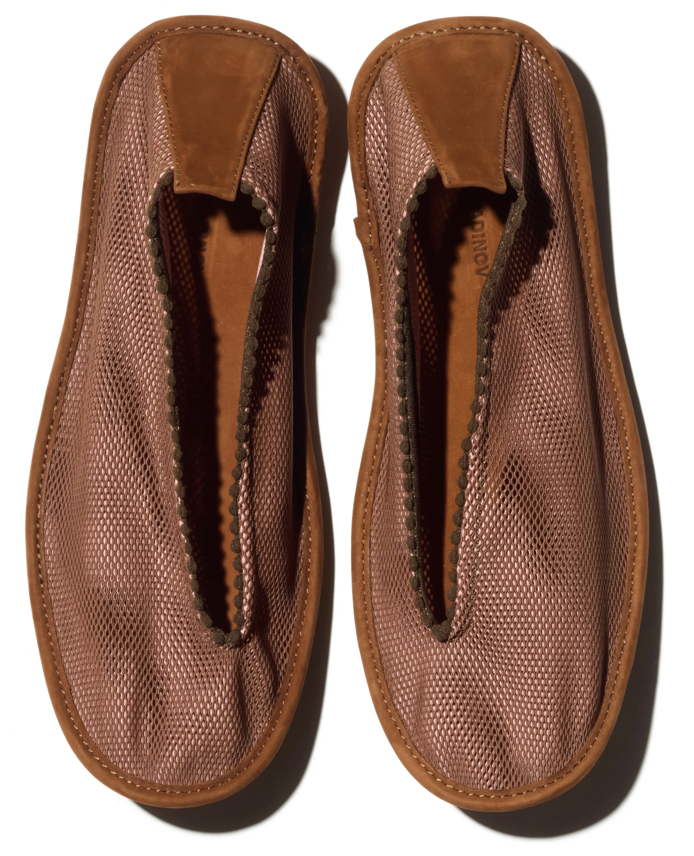 KIKO KOSTADINOV RAMBERG SLIP ONS - BROWN MONOCHROME