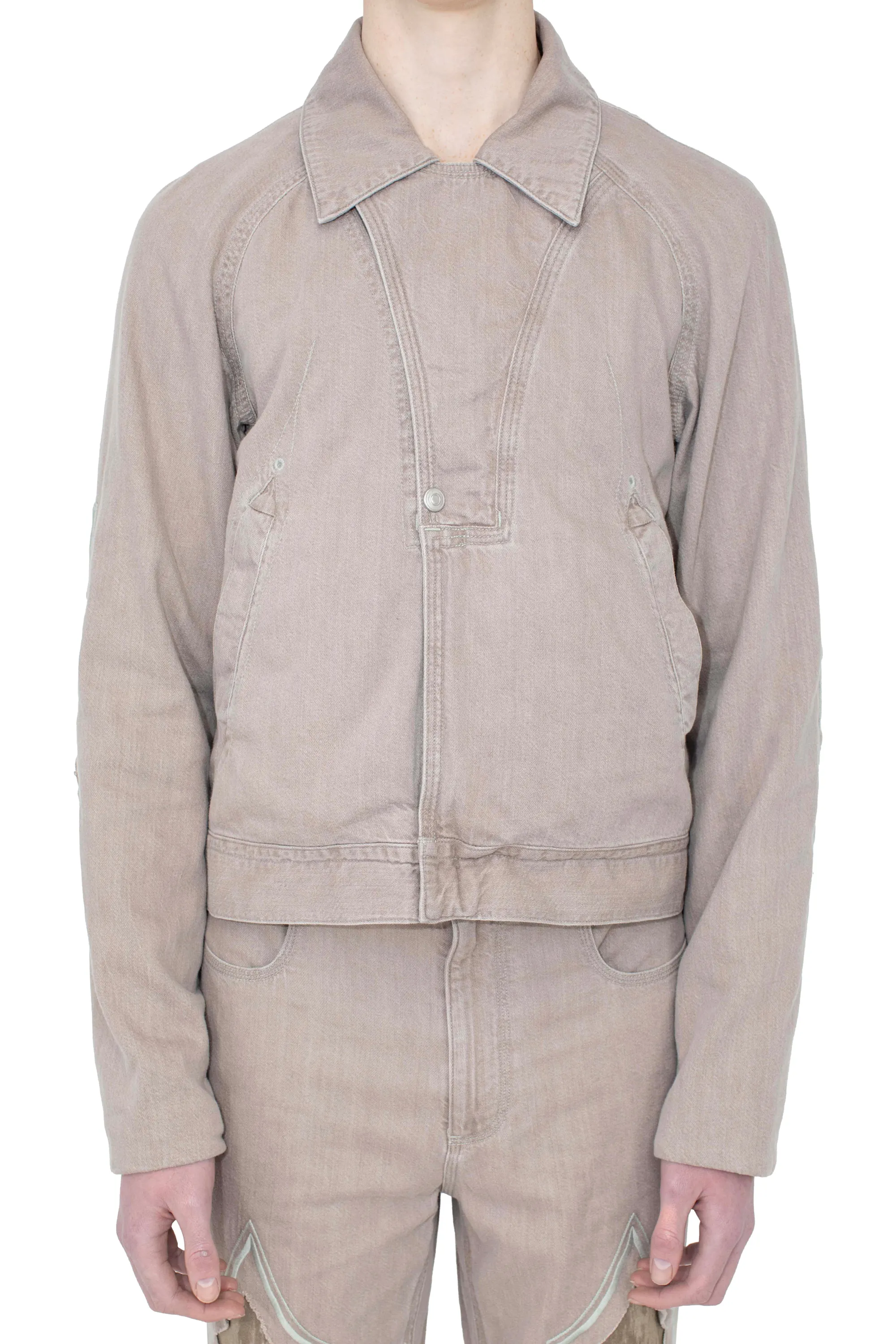 KIKO KOSTADINOV REMORA BLOUSON - SOFT TAN