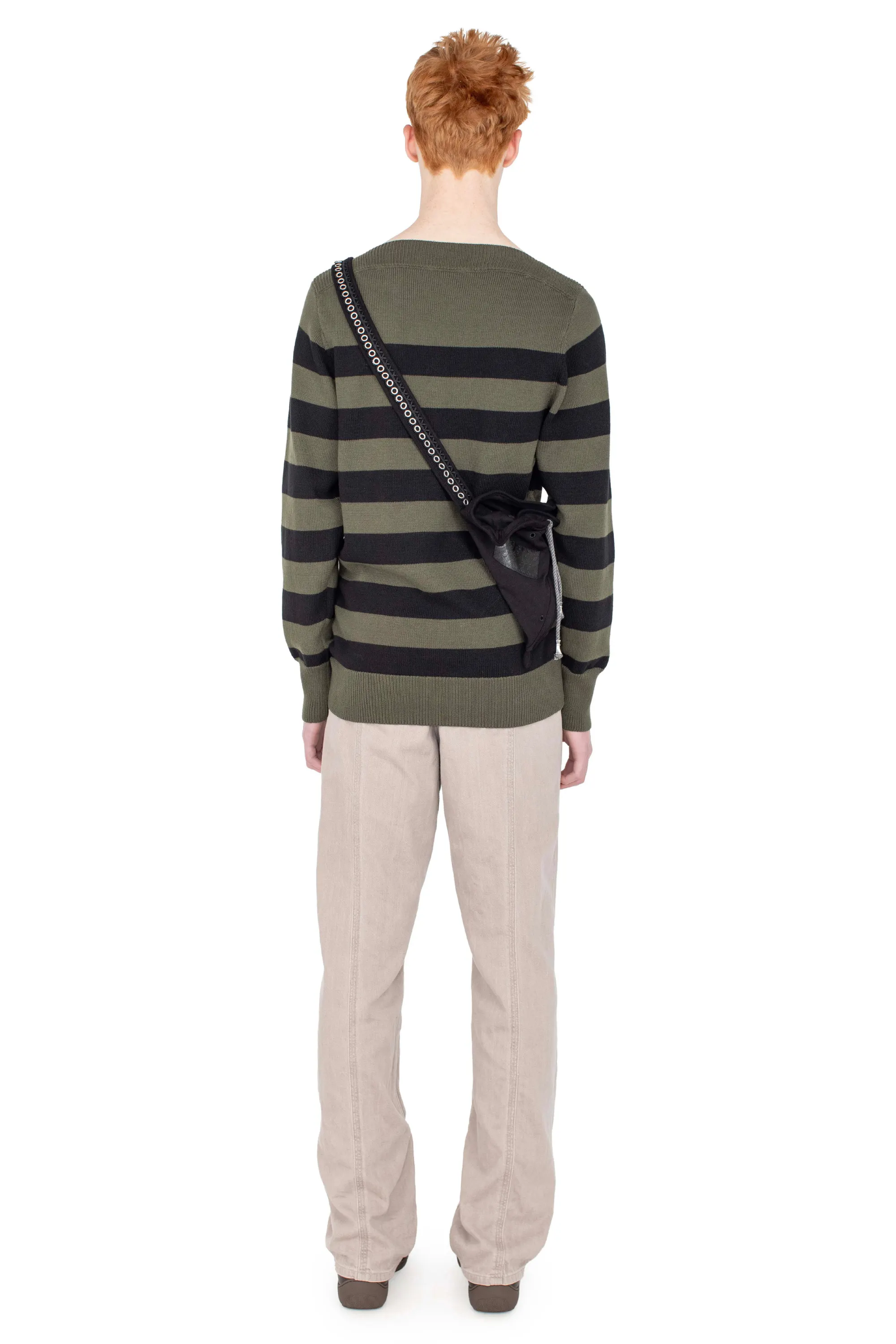 KIKO KOSTADINOV REMORA PANELLED TROUSER - SOFT TAN