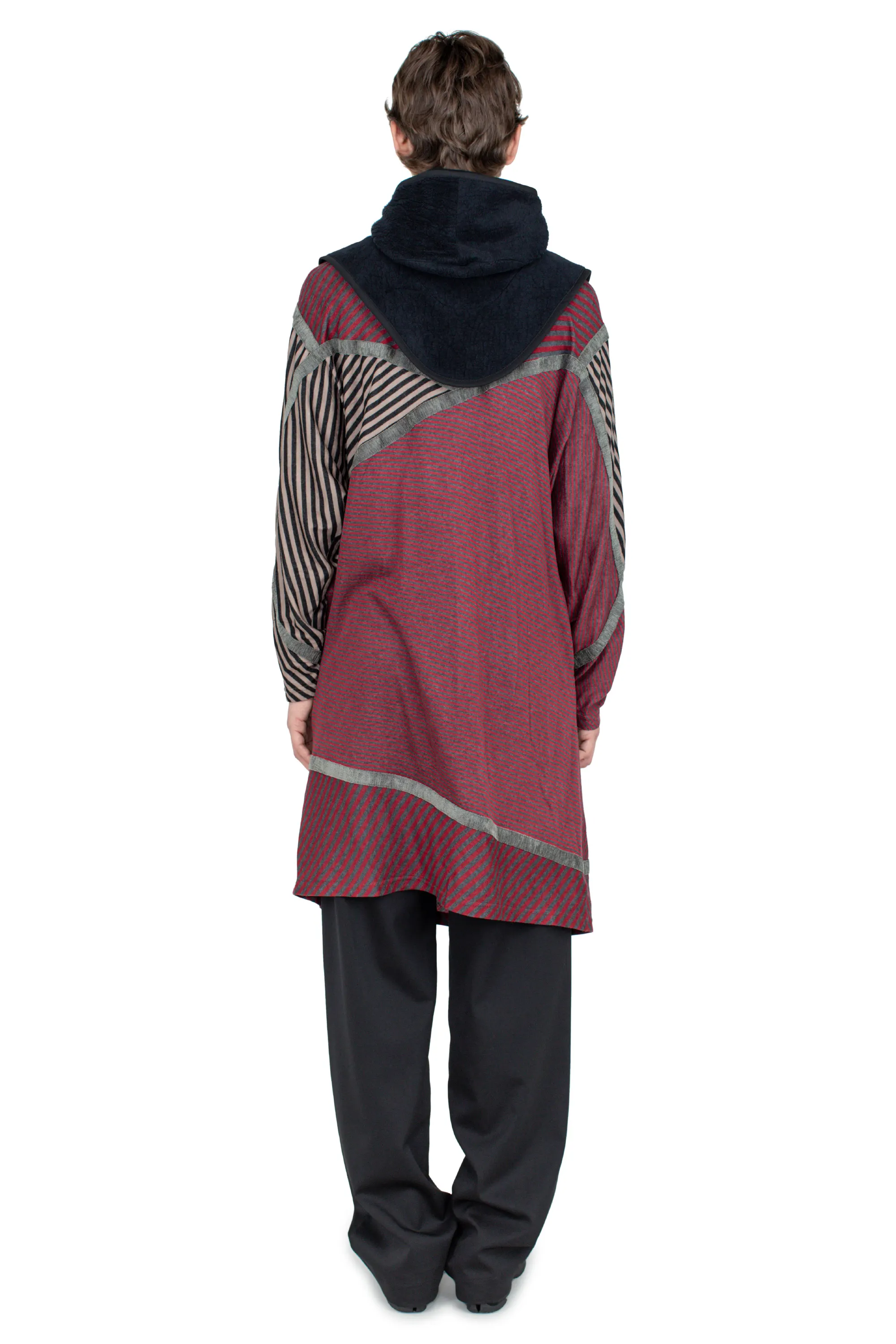 KIKO KOSTADINOV RICSI SHAGGY BALACLAVA - BLACK