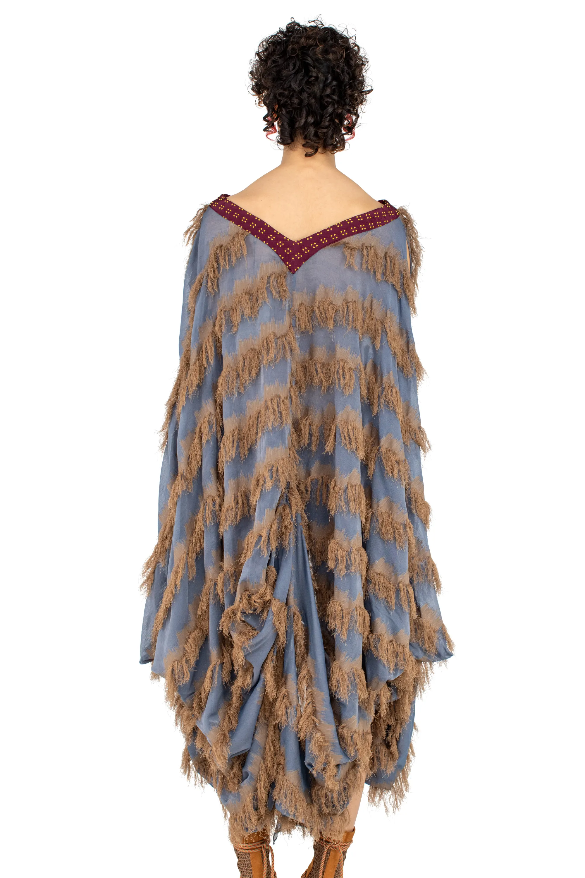 KIKO KOSTADINOV ROSSI DRESS - MARINER’S BLUE & SANDST