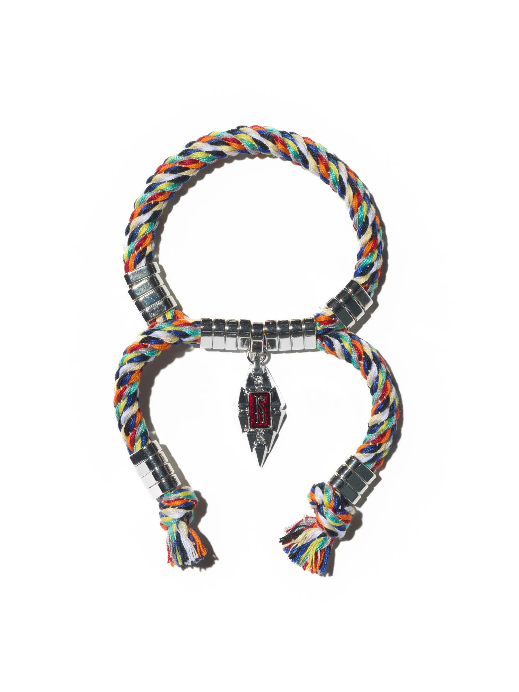 KIKO KOSTADINOV SABLE ARM STAYS - MULTICOLOUR BLUE & PLUM