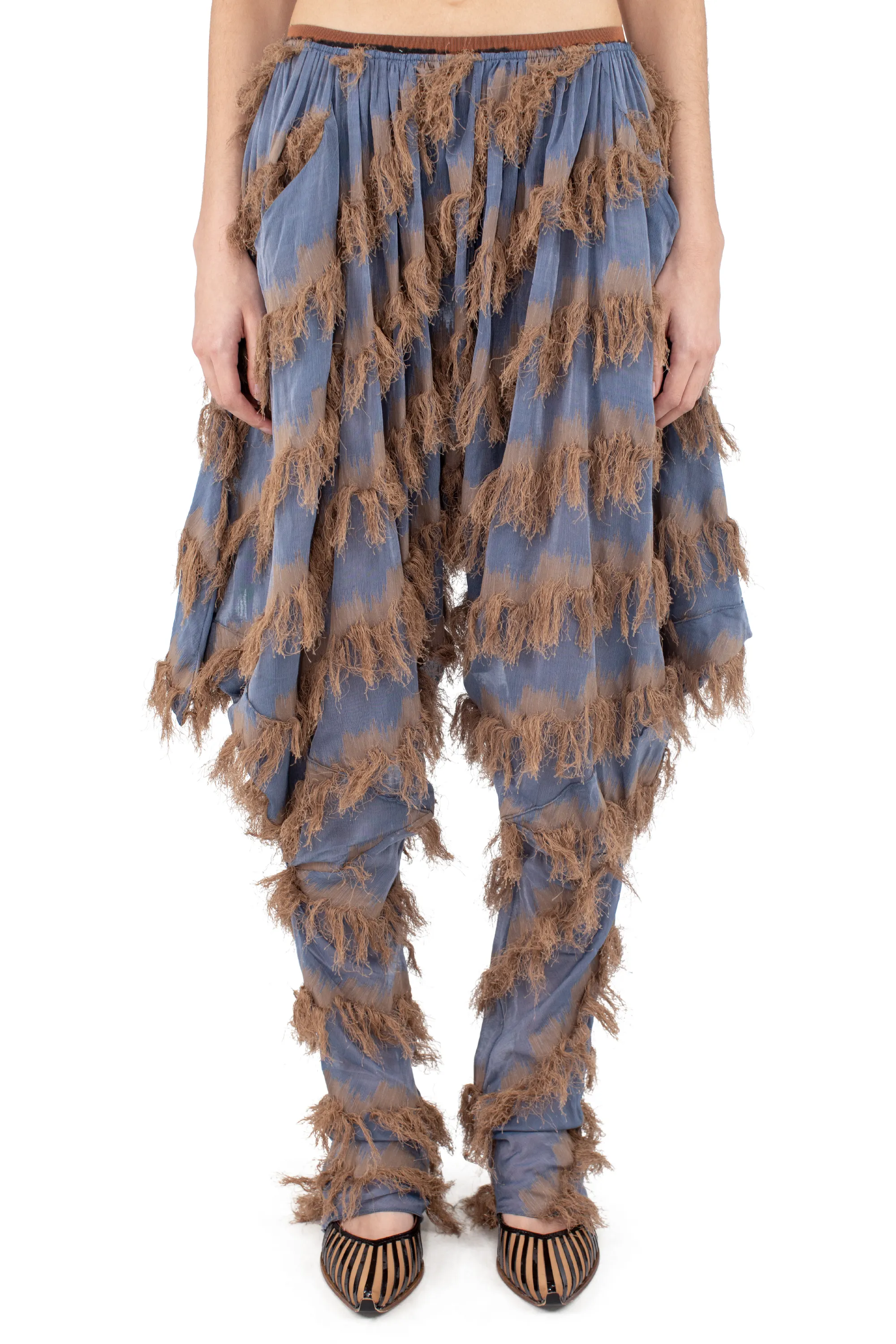 KIKO KOSTADINOV SALOME TROUSER - MARINER’S BLUE & SANDST