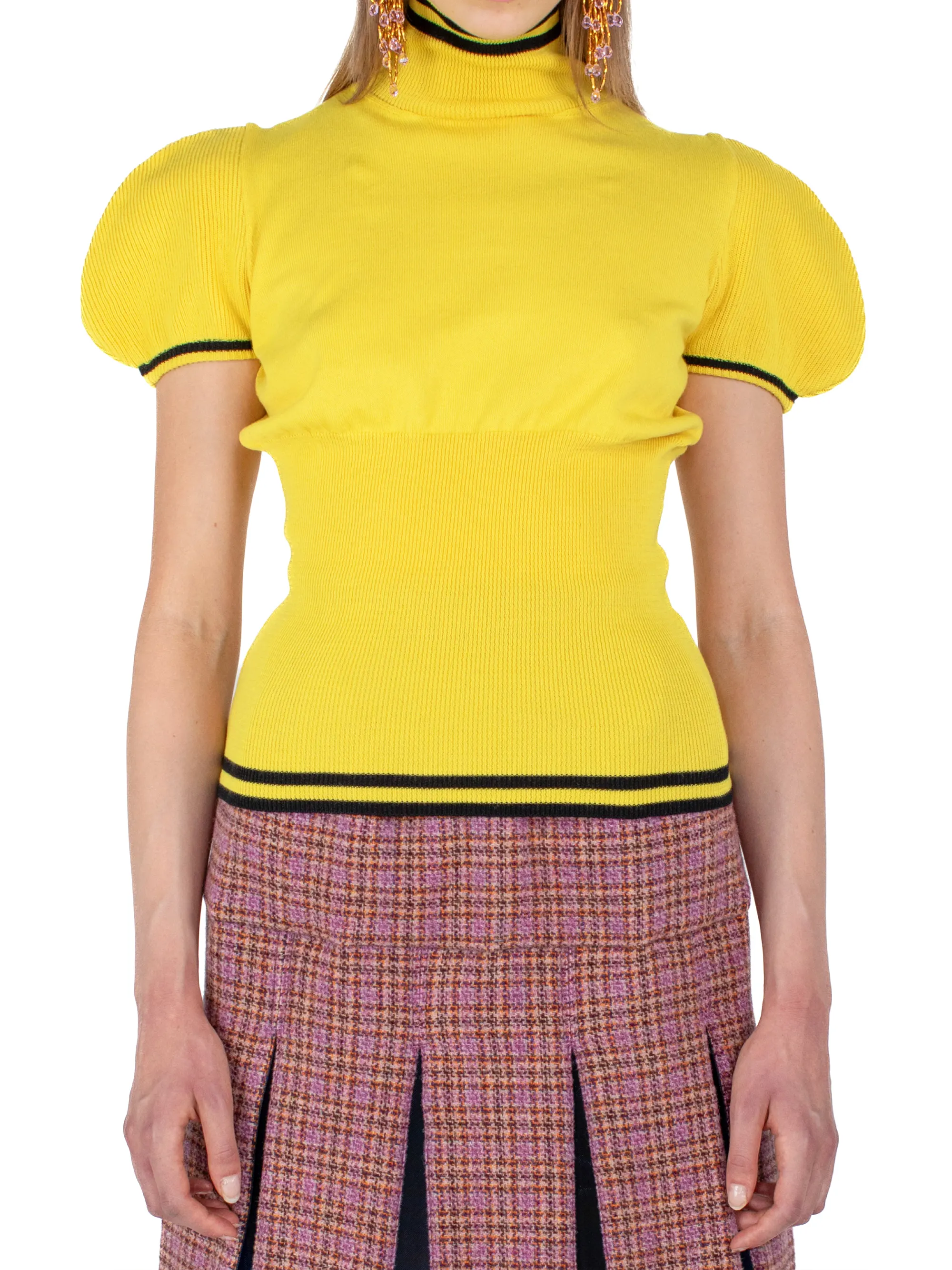 KIKO KOSTADINOV SIMONE KNIT TOP - NEW SUNSHINE