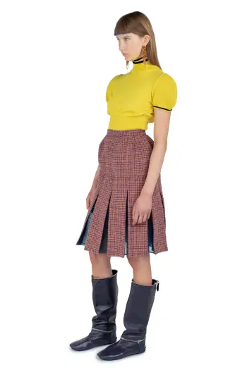 KIKO KOSTADINOV SIMONE KNIT TOP - NEW SUNSHINE