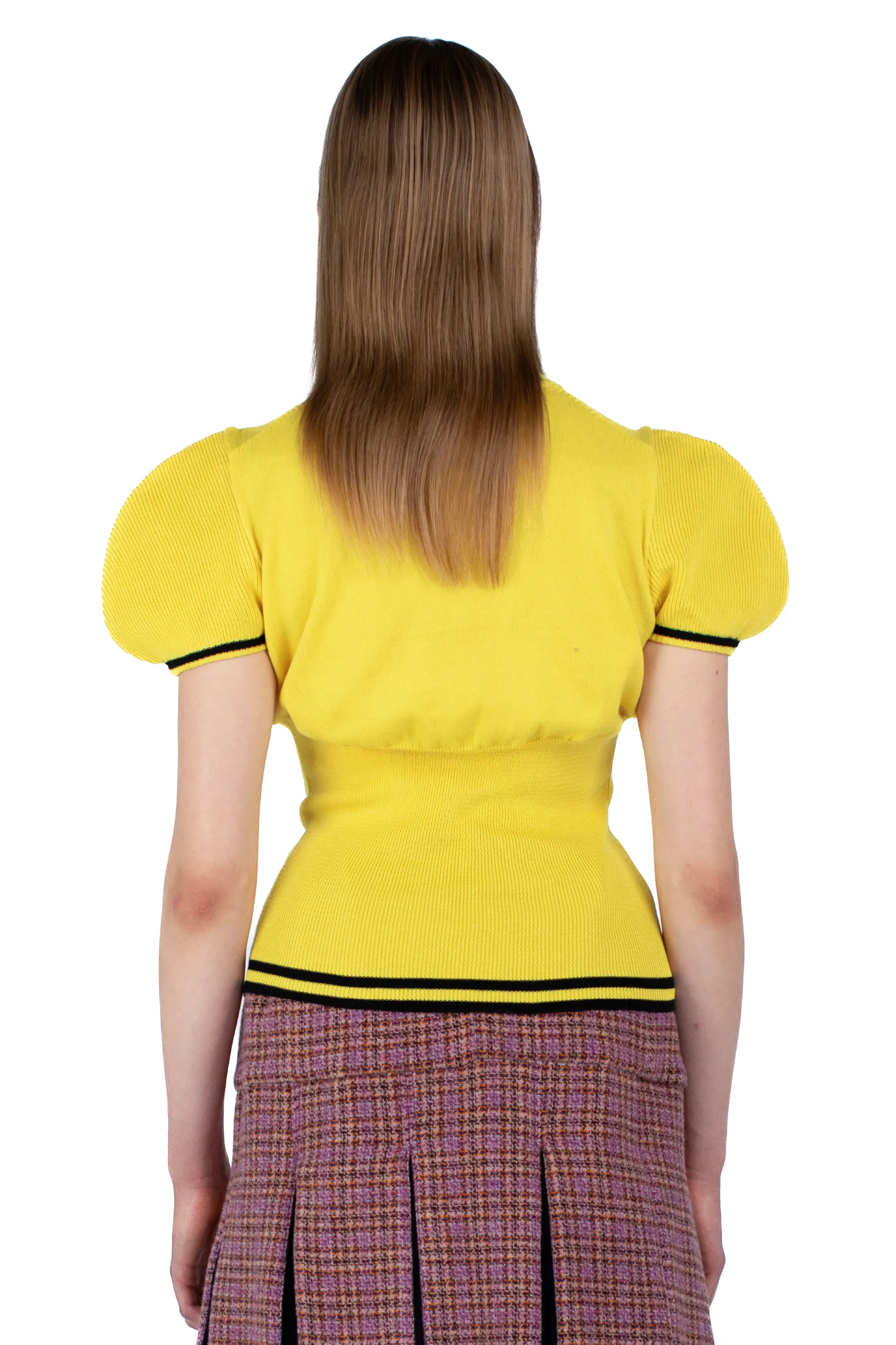 KIKO KOSTADINOV SIMONE KNIT TOP - NEW SUNSHINE