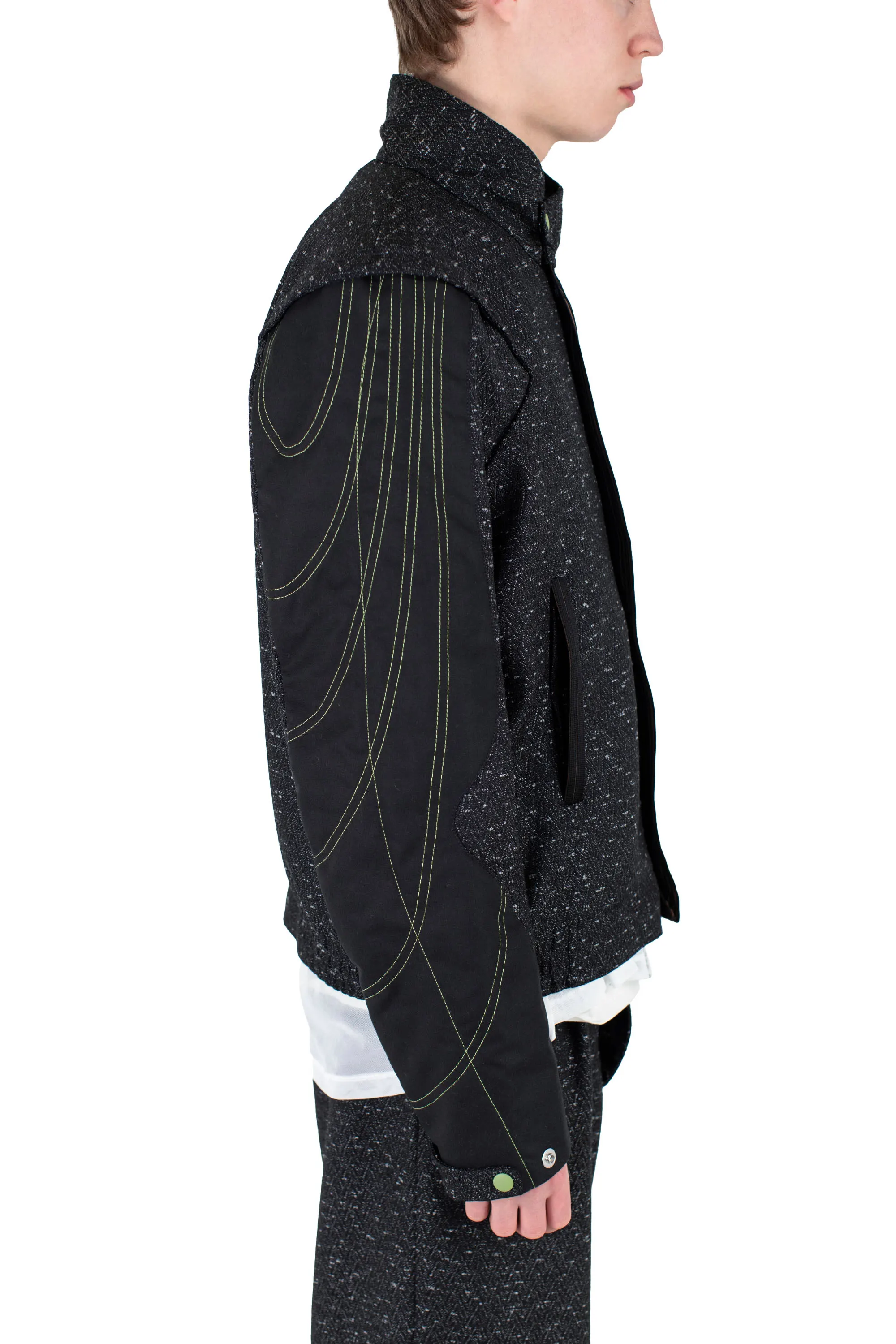 KIKO KOSTADINOV SOLIX JACKET - ASH BLACK / BLACK SABLE