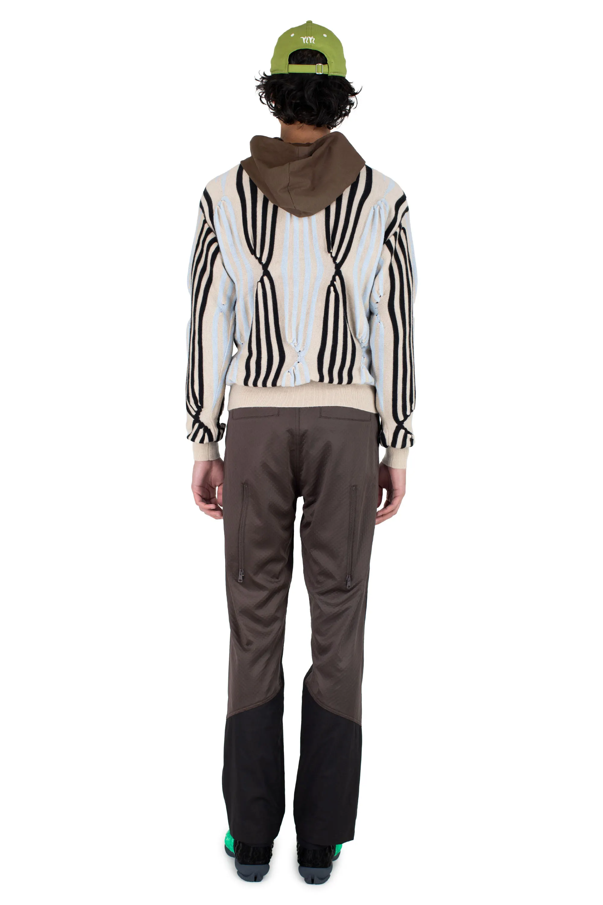 KIKO KOSTADINOV SOLIX JUMPER - BEIGE / BLACK / L BLUE