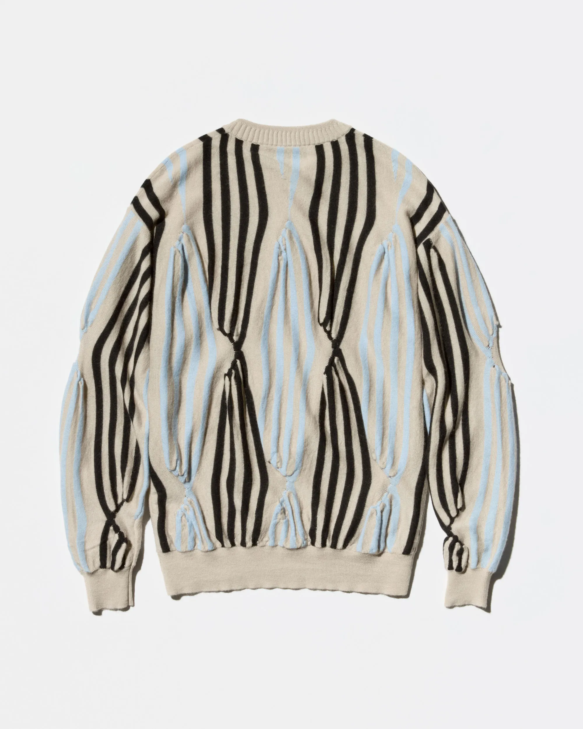 KIKO KOSTADINOV SOLIX JUMPER - BEIGE / BLACK / L BLUE