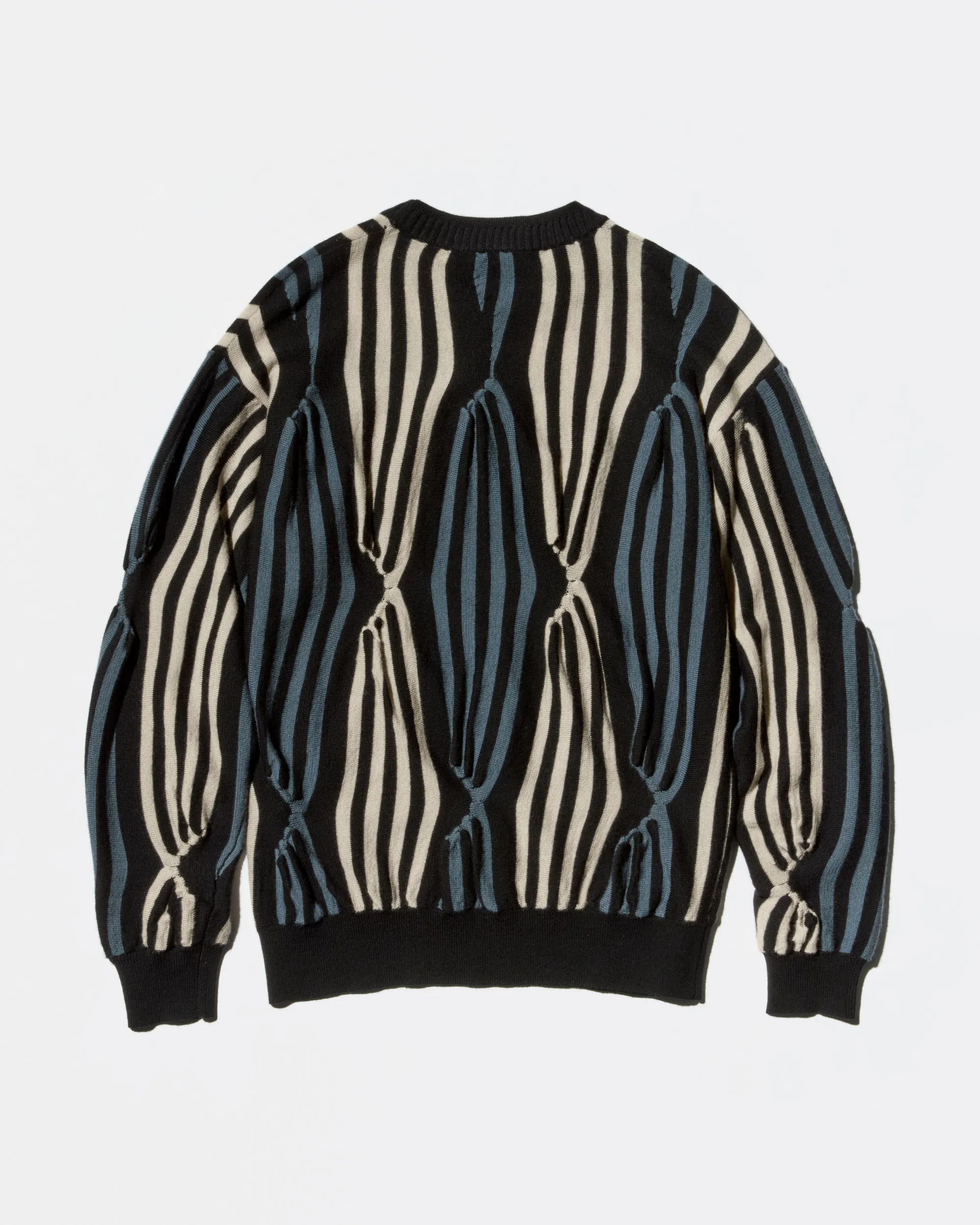 KIKO KOSTADINOV SOLIX JUMPER - BLACK / BEIGE / GREEN GREY