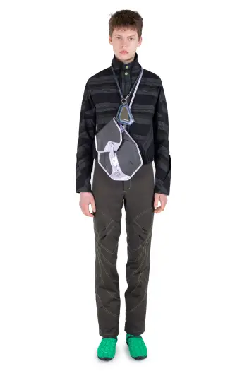 KIKO KOSTADINOV SOLIX ZIP TROUSER - JAVA BROWN