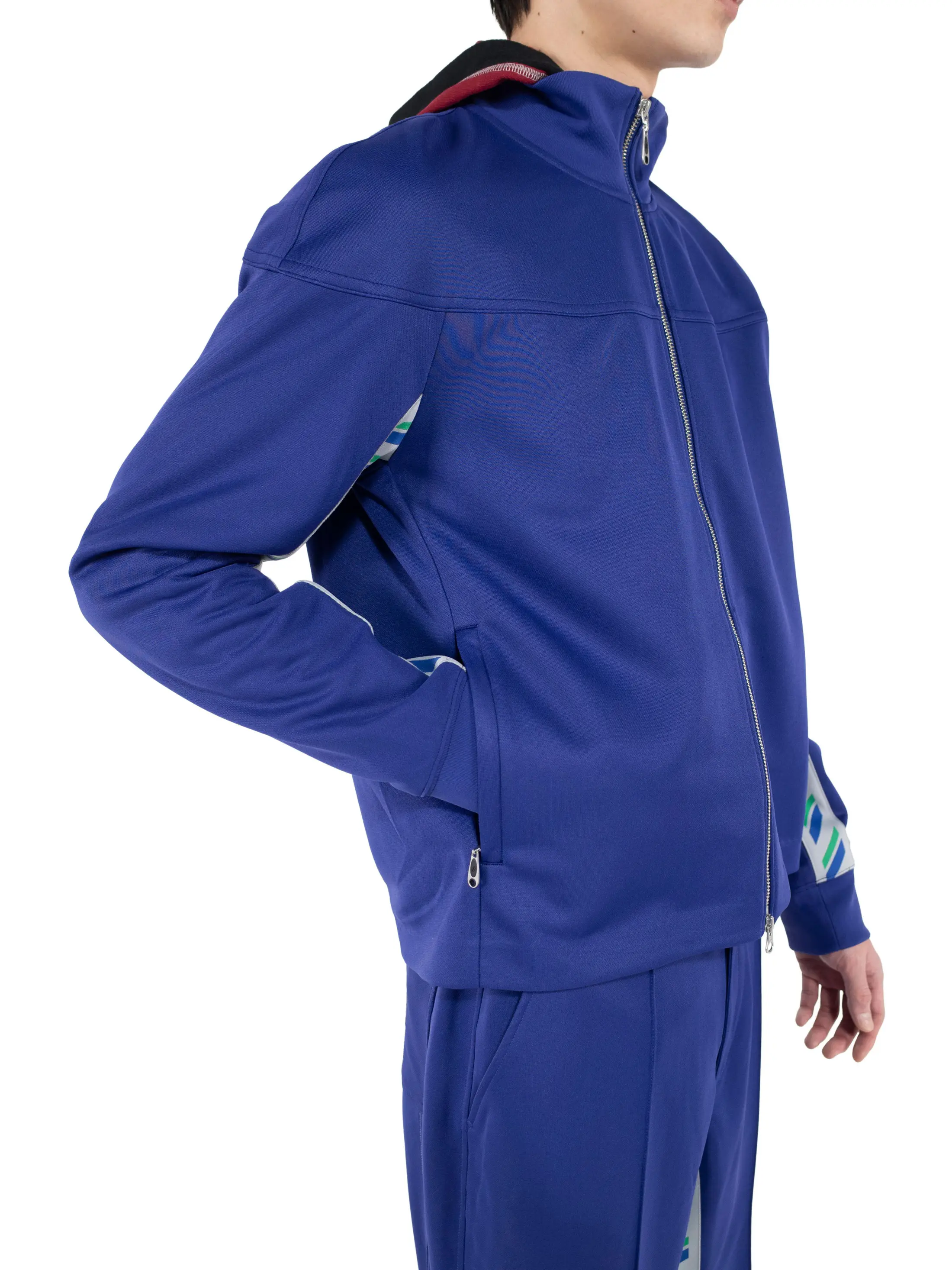 KIKO KOSTADINOV STYRAX TRACK JACKET - ASICS BLUE