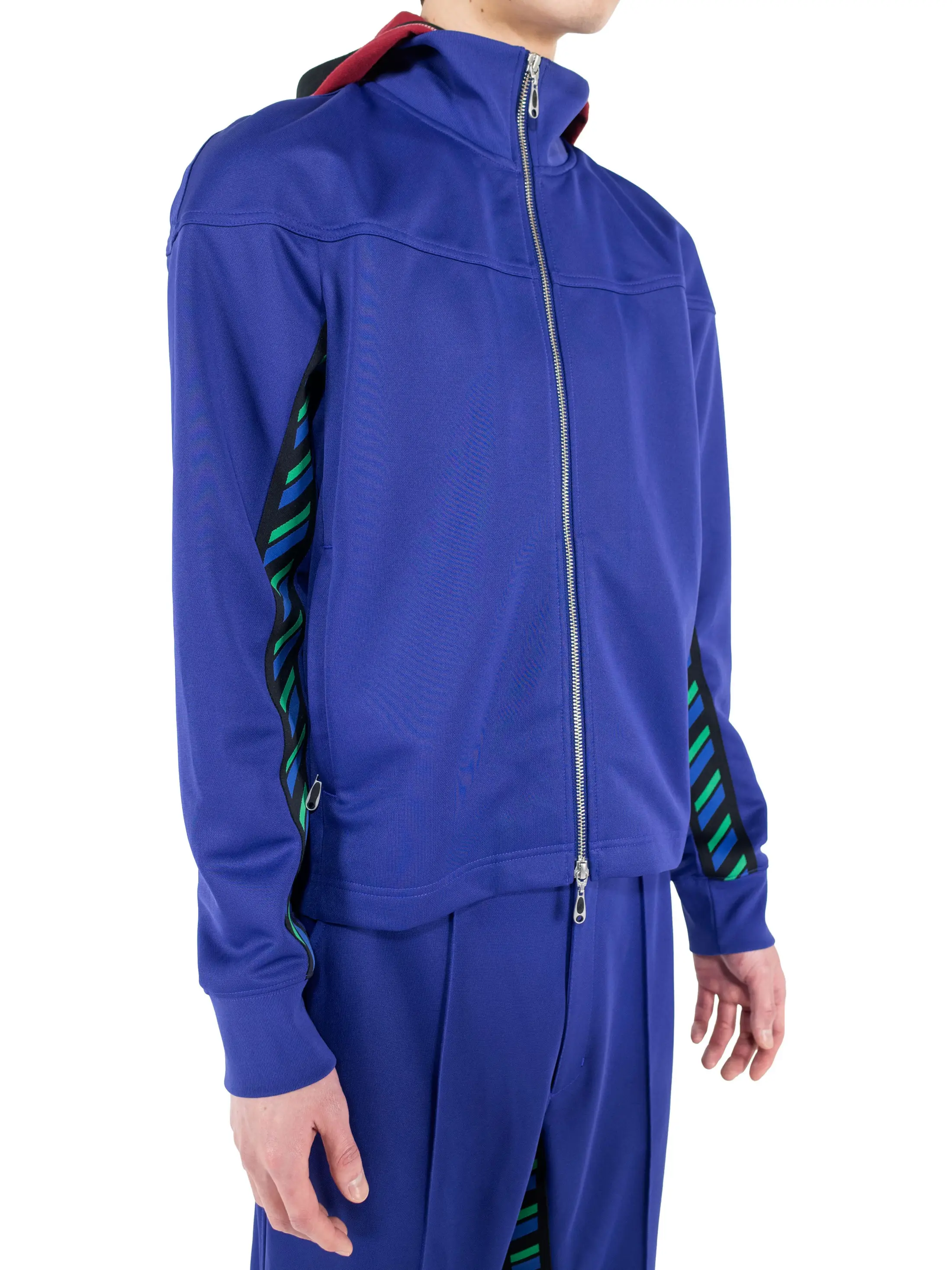 KIKO KOSTADINOV STYRAX TRACK JACKET - ASICS BLUE