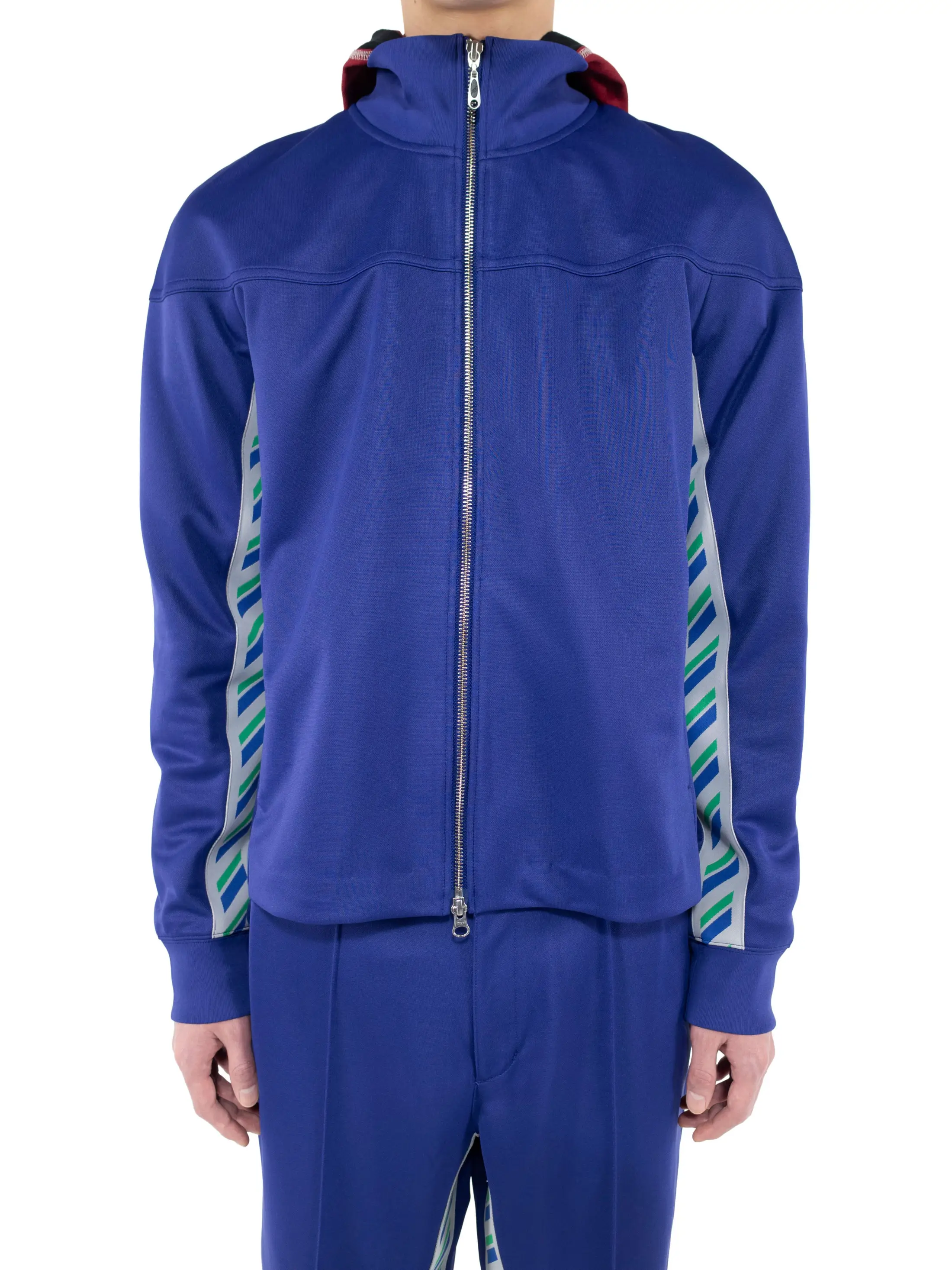 KIKO KOSTADINOV STYRAX TRACK JACKET - ASICS BLUE