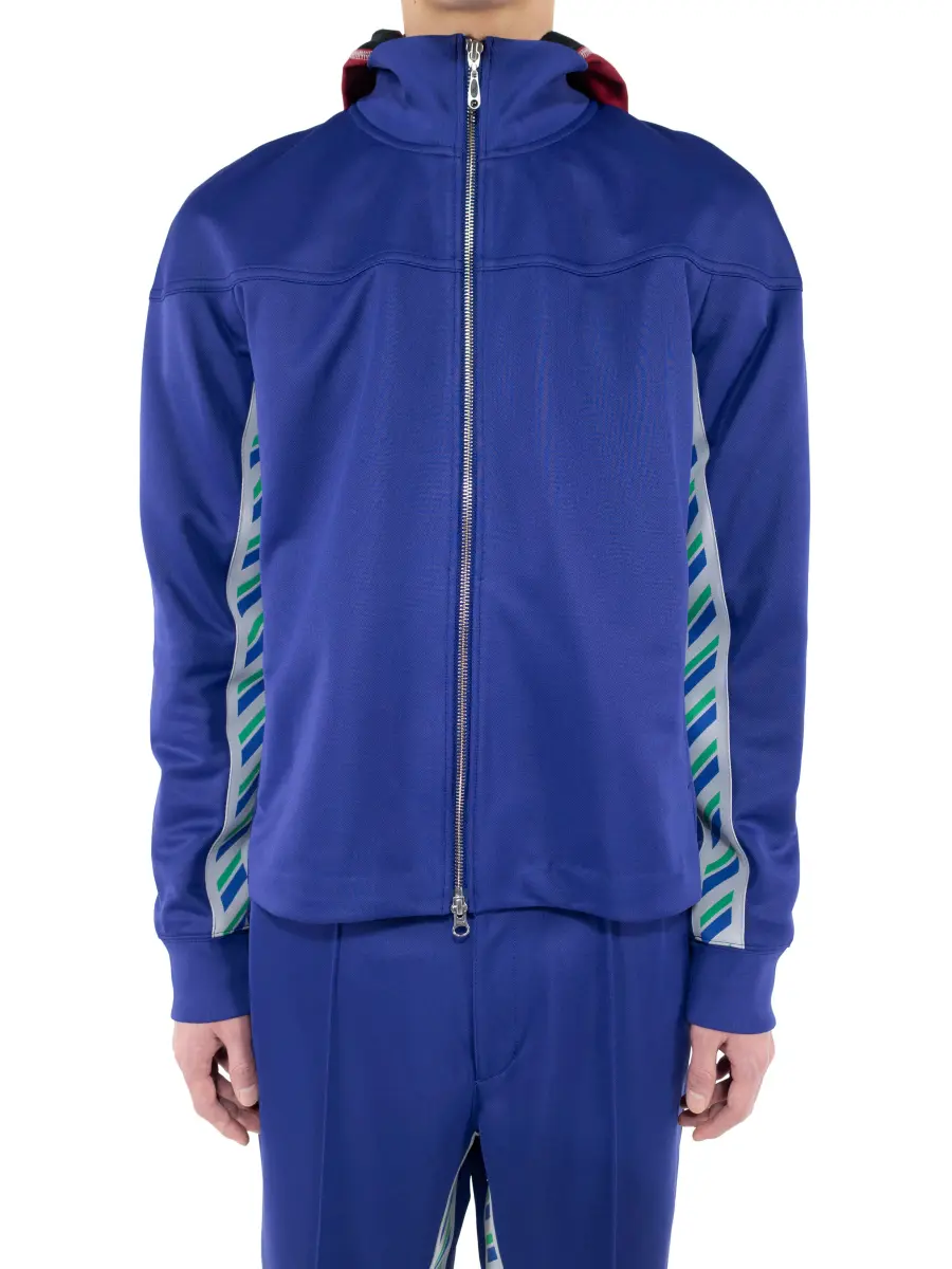KIKO KOSTADINOV STYRAX TRACK JACKET - ASICS BLUE