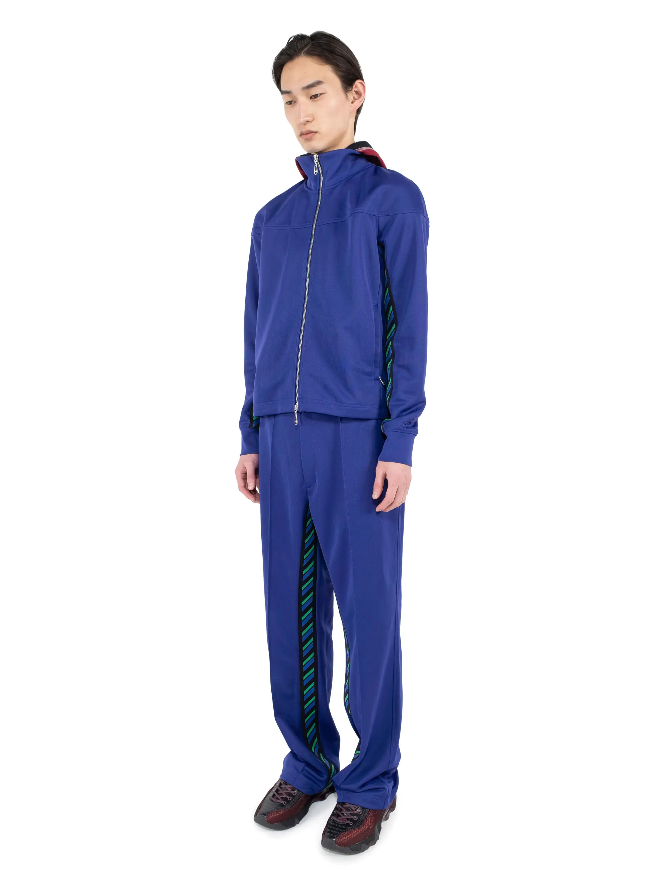 KIKO KOSTADINOV STYRAX TRACK JACKET - ASICS BLUE