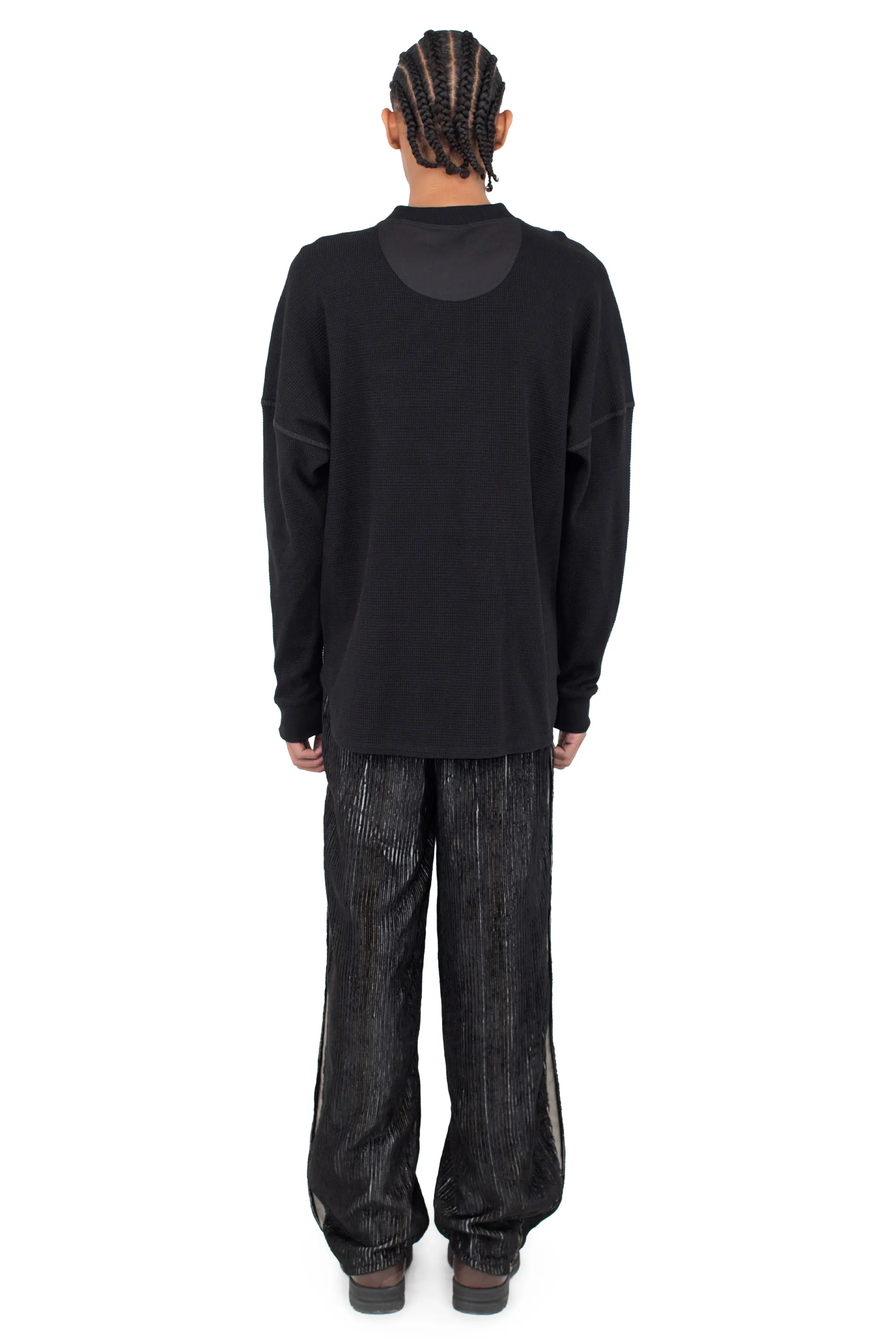 【タグ付き・匿名】Kiko Kostadinov 25fw Tarr ビーニー TARR THERMAL TOP - BLACK – KIKO KOSTADINOV