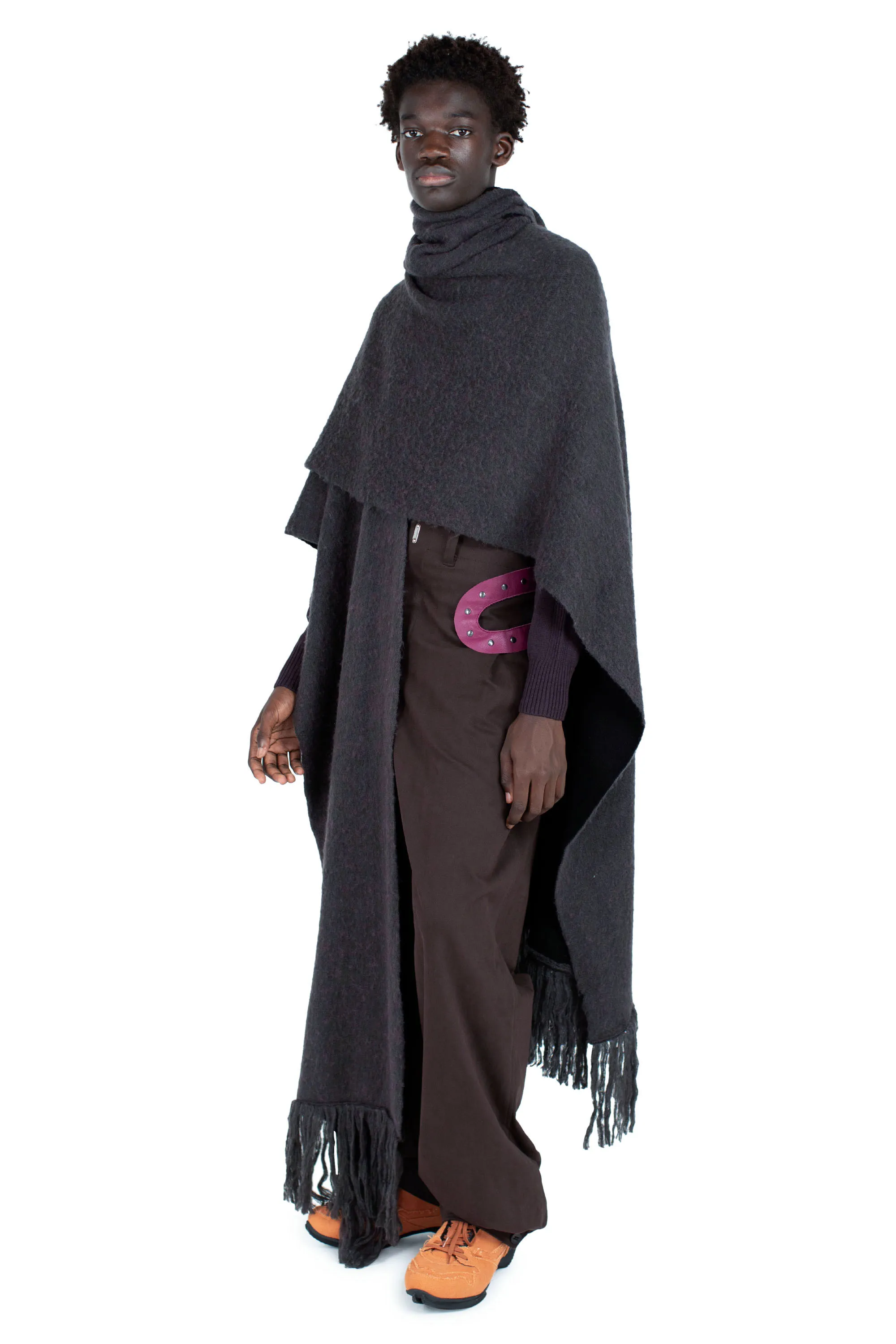 TARR THROW - BLACK/BROWN – KIKO KOSTADINOV