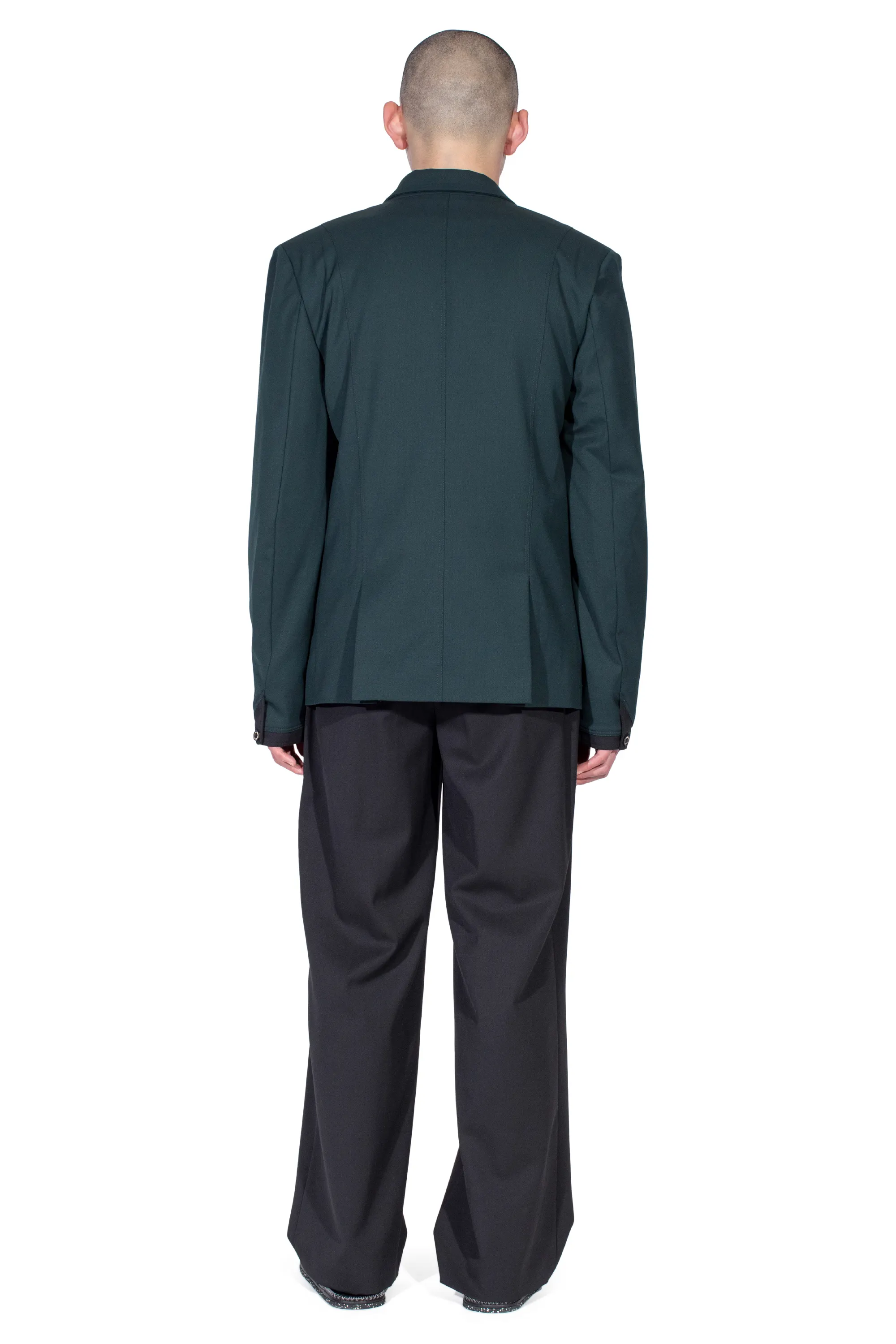 KIKO KOSTADINOV VECA TAILORED JACKET - SCARAB