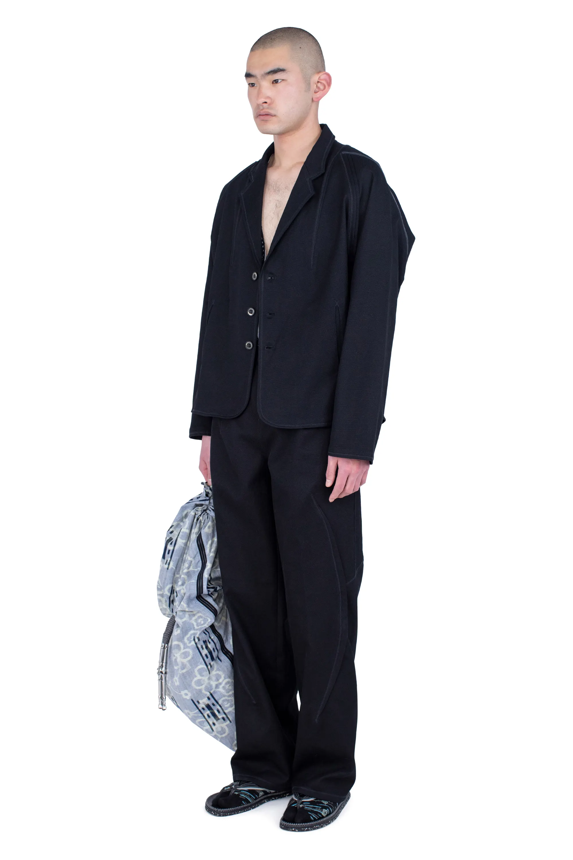 KIKO KOSTADINOV VIG K-DART BLAZER - SPACE BLACK
