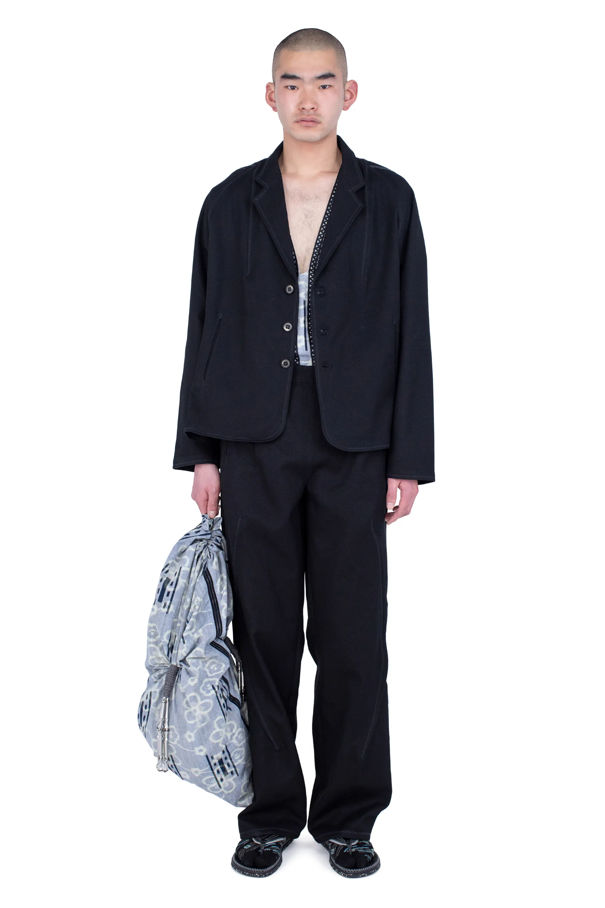 KIKO KOSTADINOV VIG K-DART BLAZER - SPACE BLACK