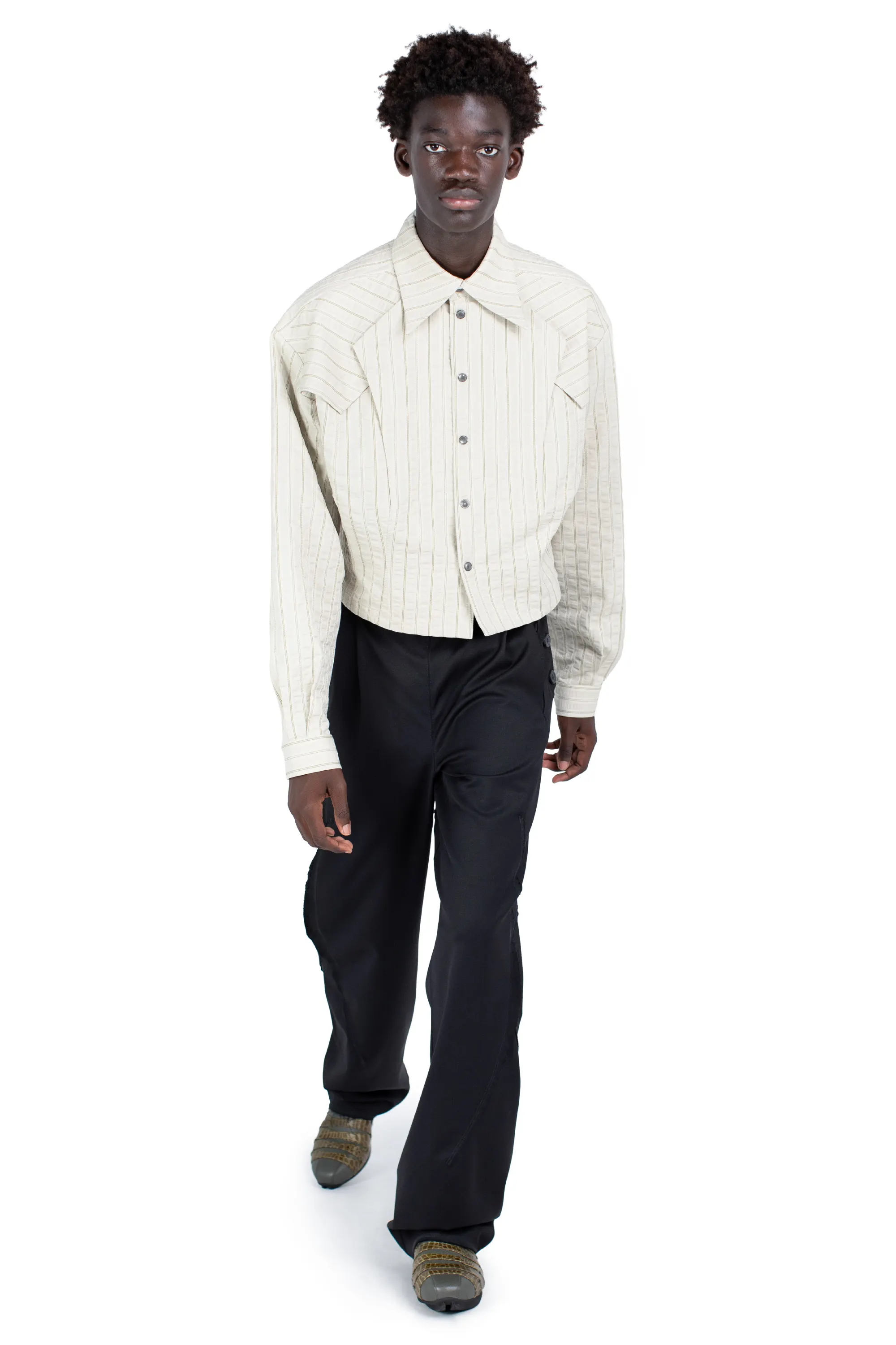 VIG K-DART TROUSER - CROW BLACK/BLACK – KIKO KOSTADINOV