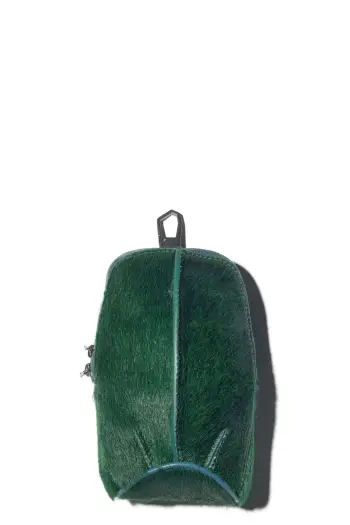 KIKO KOSTADINOV VIG POUCH - FOREST GREEN/PEACOCK BLUE