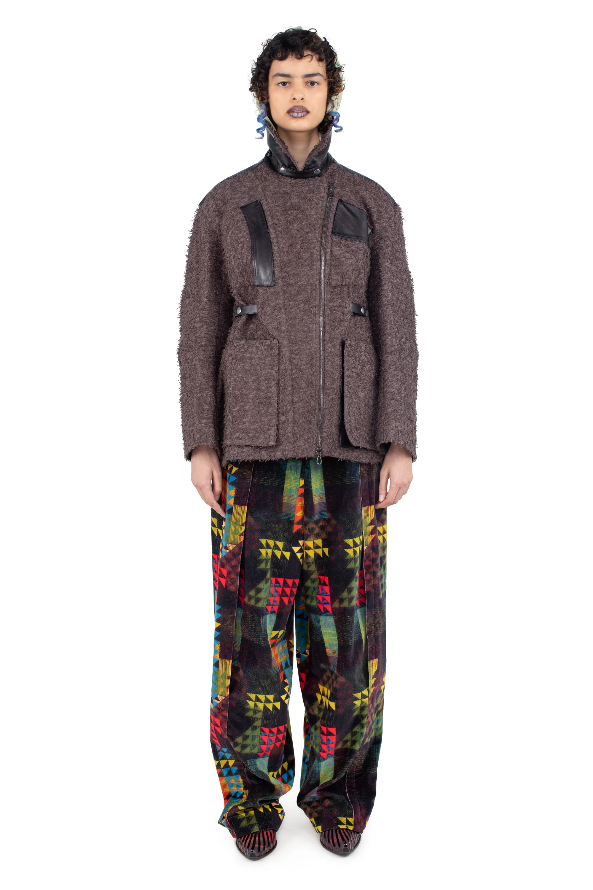 KIKO KOSTADINOV WERTMÜLLER JACKET - FRENCH ROAST