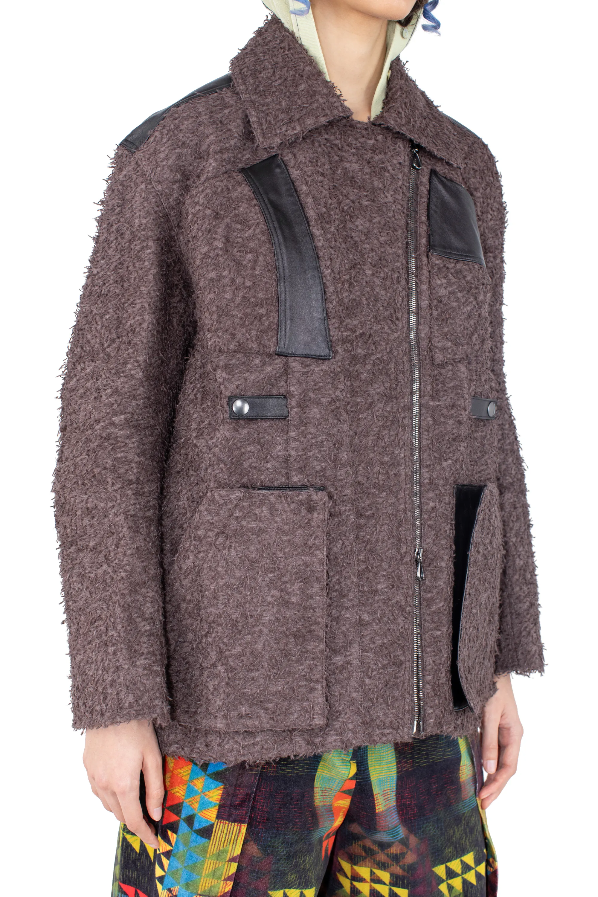 KIKO KOSTADINOV WERTMÜLLER JACKET - FRENCH ROAST
