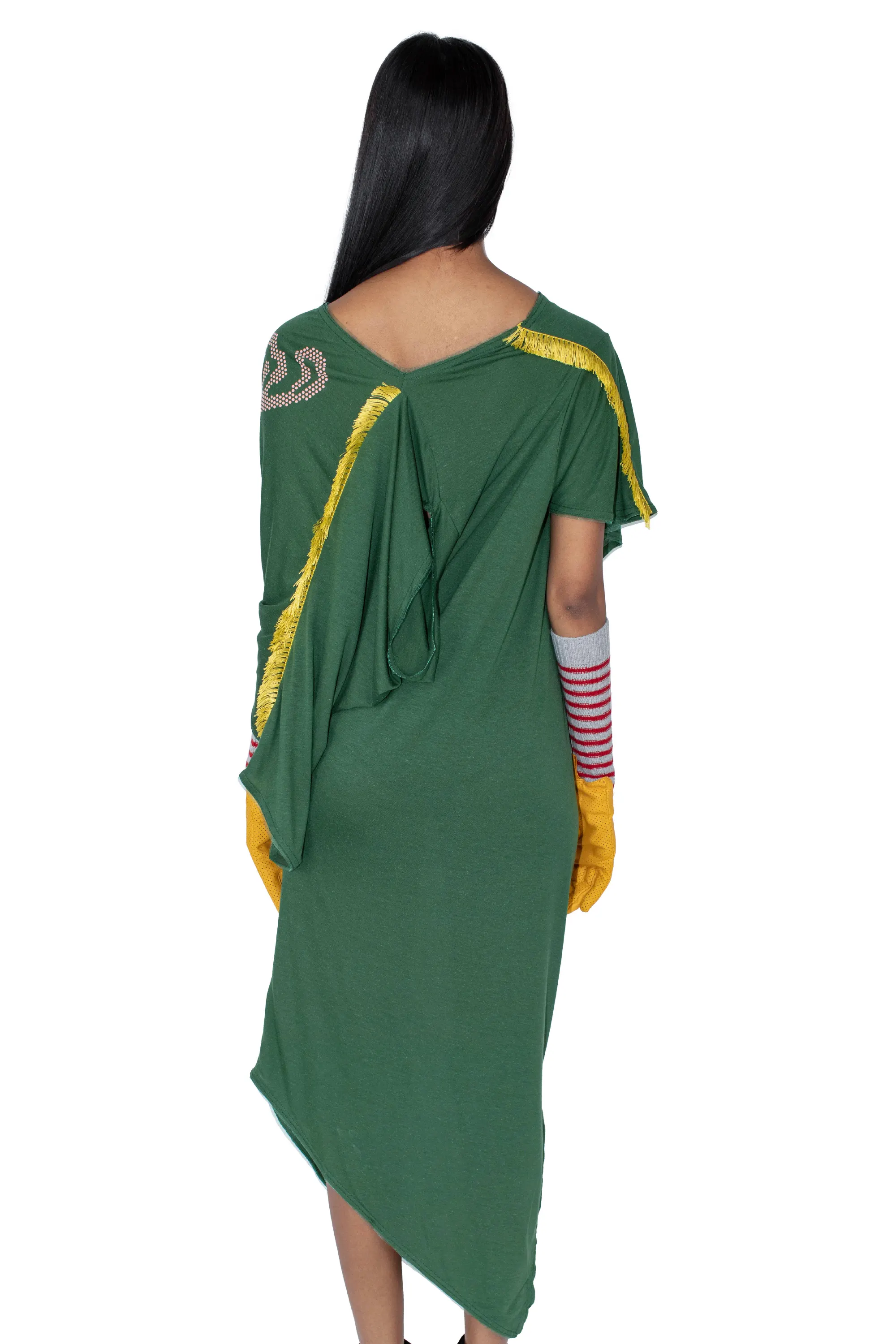 ZIGGY DRESS - JUNIPER GREEN  KIKO KOSTADINOV