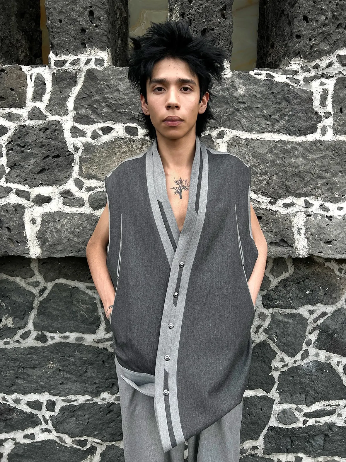 Kiko Kostadinov AW22 Menswear, Look 04