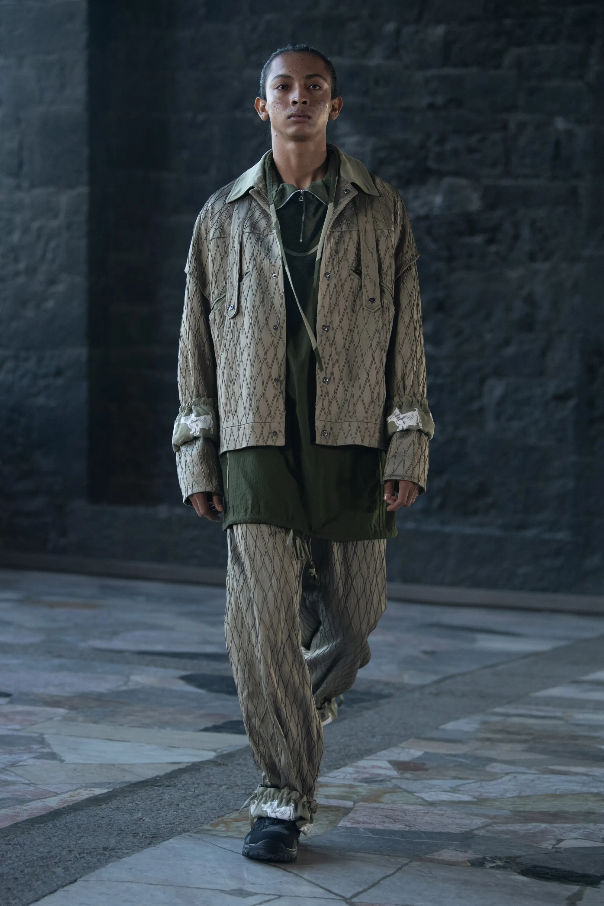 Kiko Kostadinov AW22 Menswear, Look 19