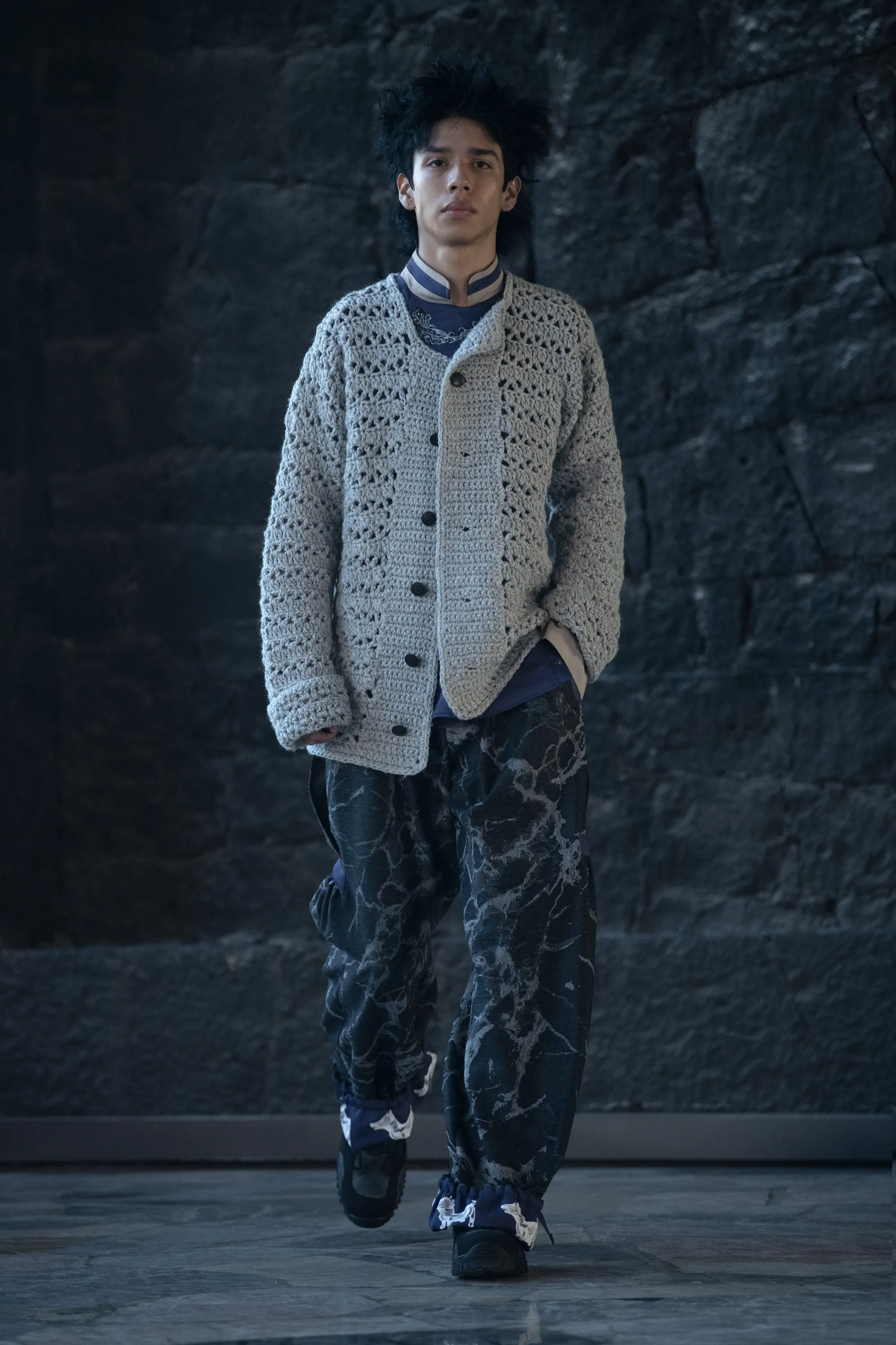 Kiko Kostadinov AW22 Menswear, Look 13