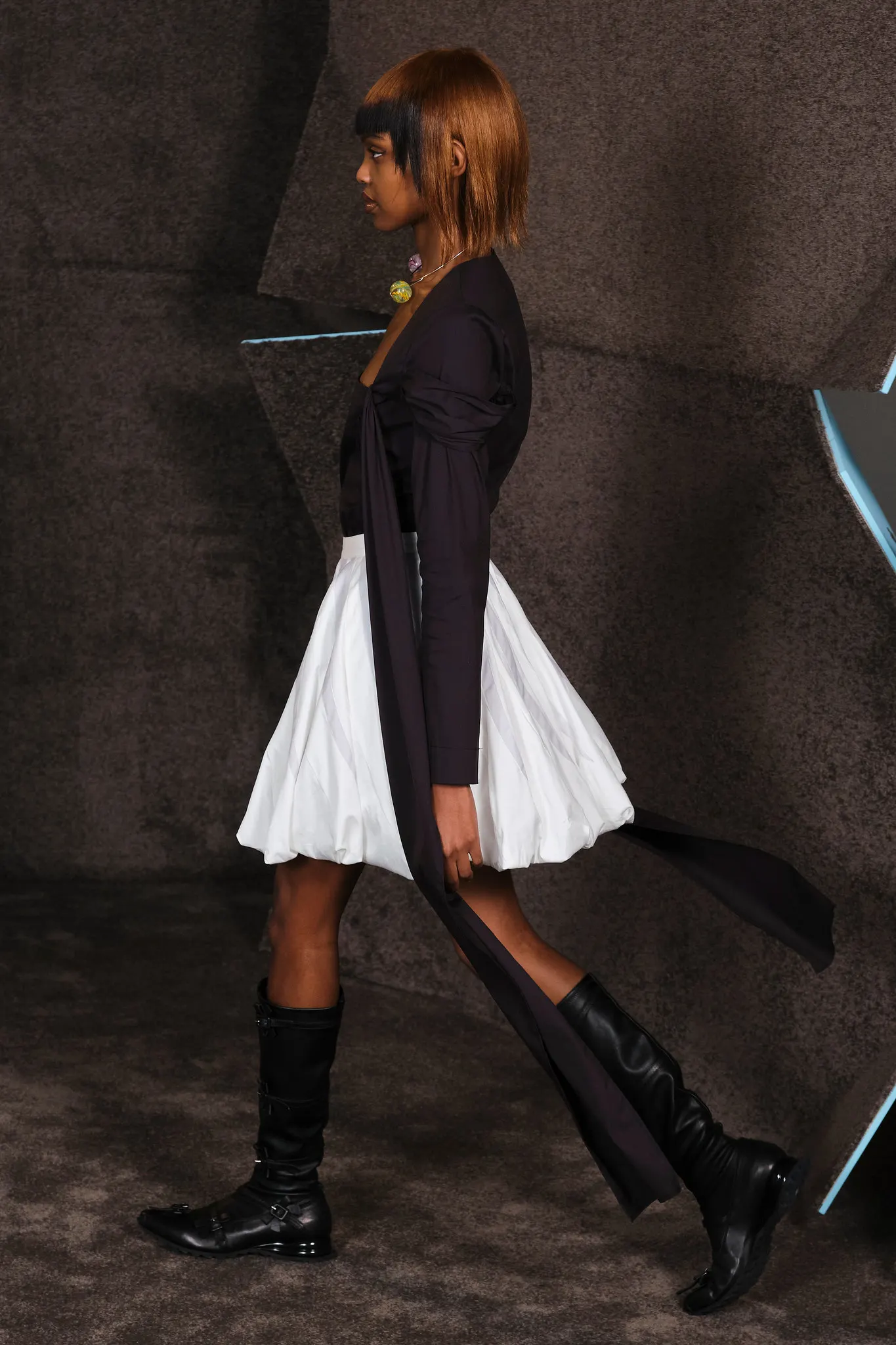 Kiko Kostadinov AW22 Womenswear, Look 08
