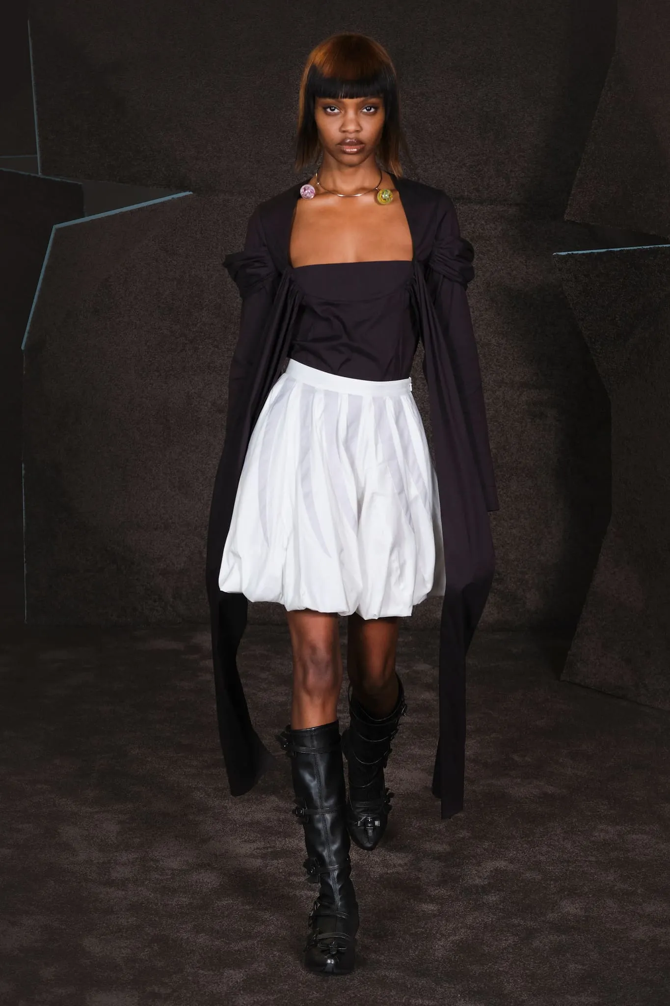 Kiko Kostadinov AW22 Womenswear, Look 8