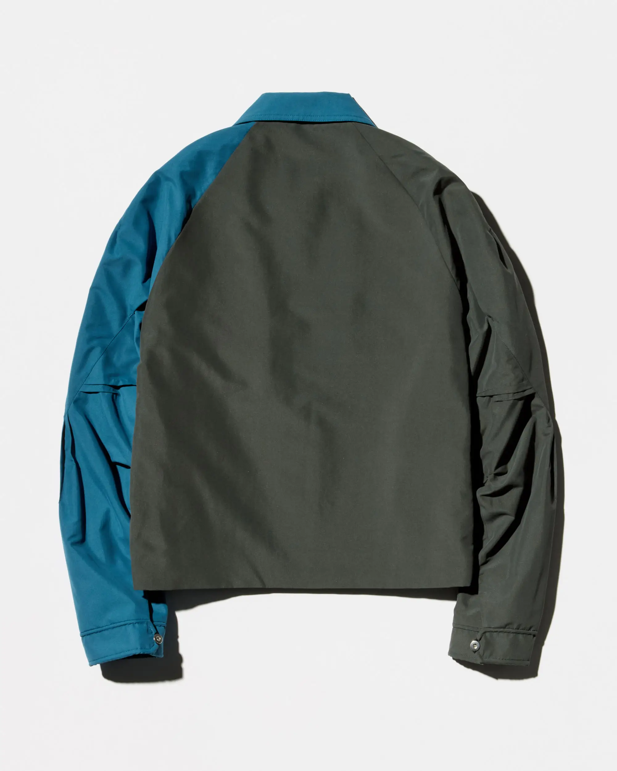 KIKO KOSTADINOV ALEC K-DART BLOUSON - ROISIN GREEN / DEEP TEAL