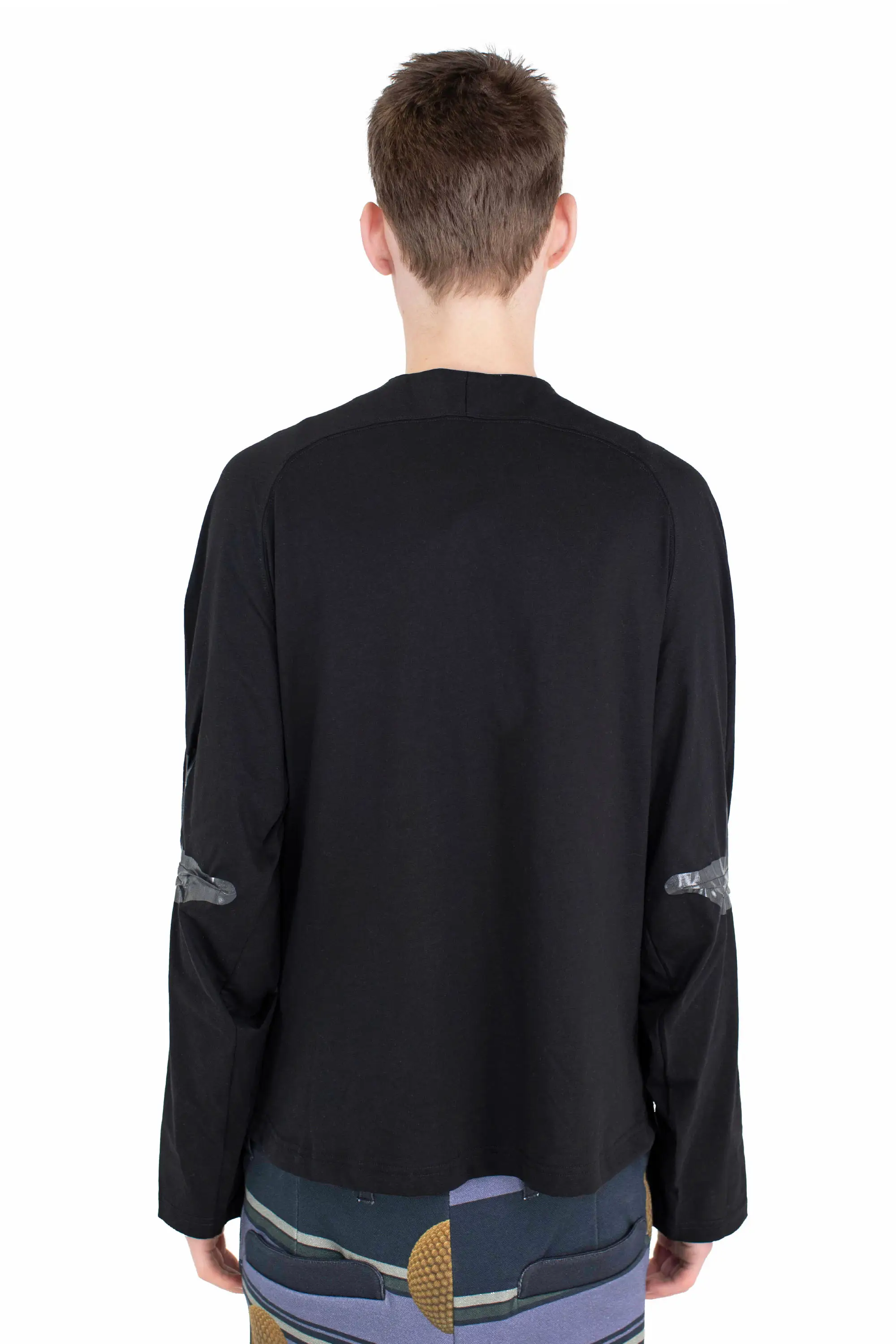 KIKO KOSTADINOV ALEC K-DART JERSEY JACKET - BLACK