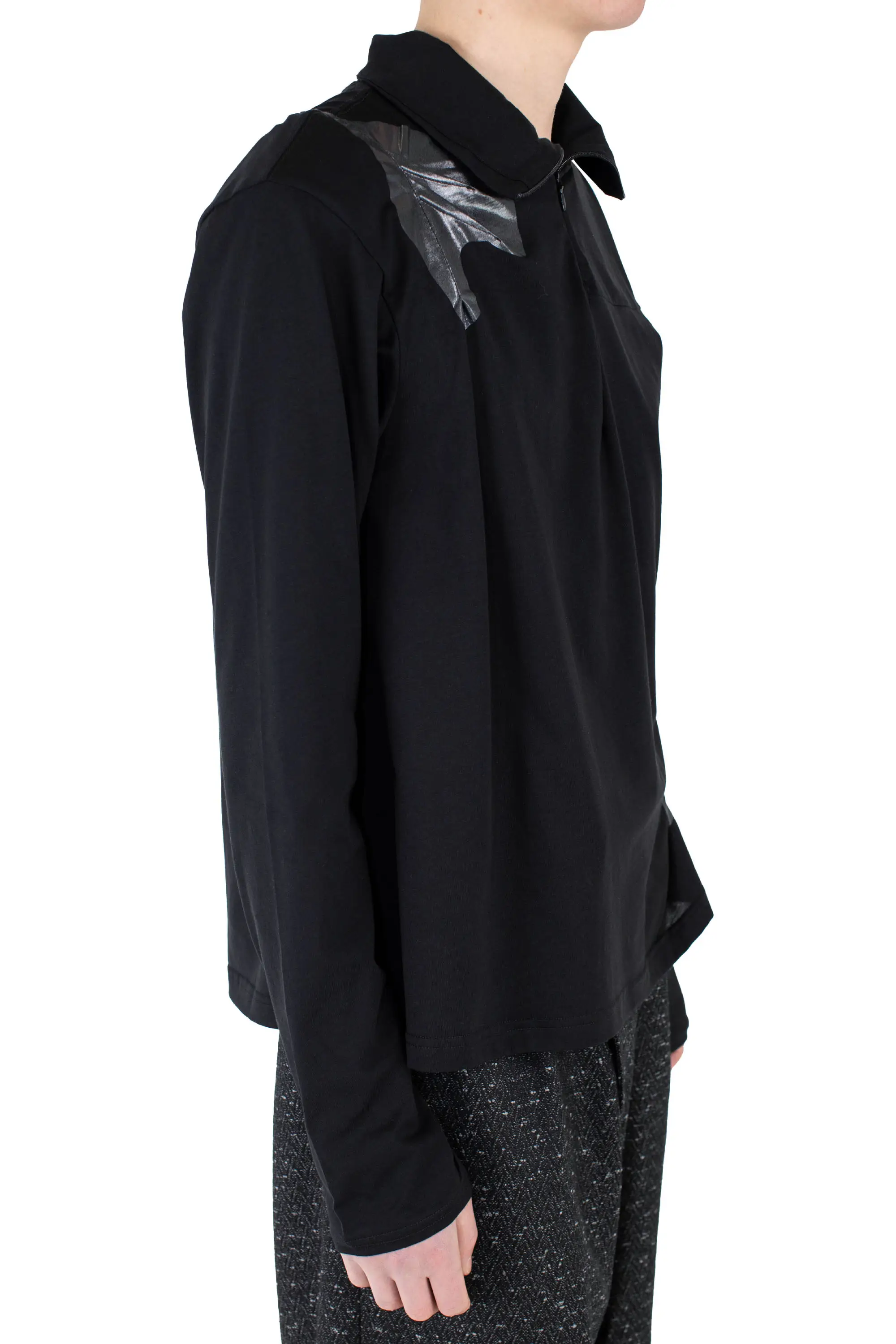 KIKO KOSTADINOV ALEC K-DART PULLOVER - BLACK