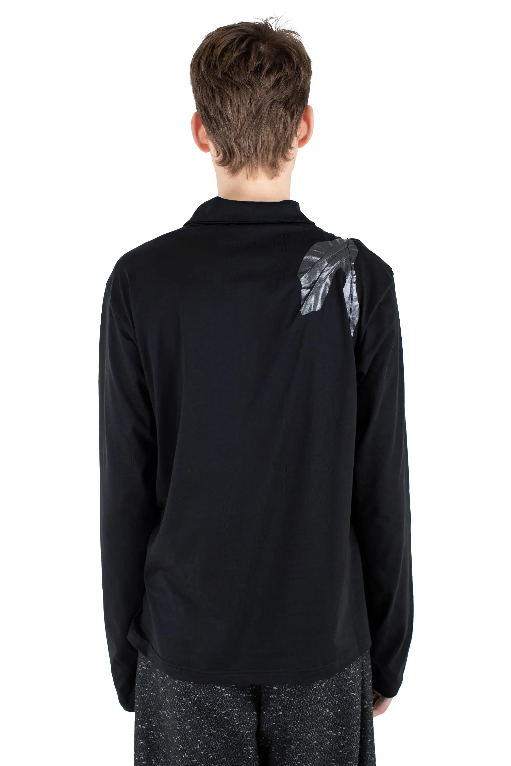 KIKO KOSTADINOV ALEC K-DART PULLOVER - BLACK
