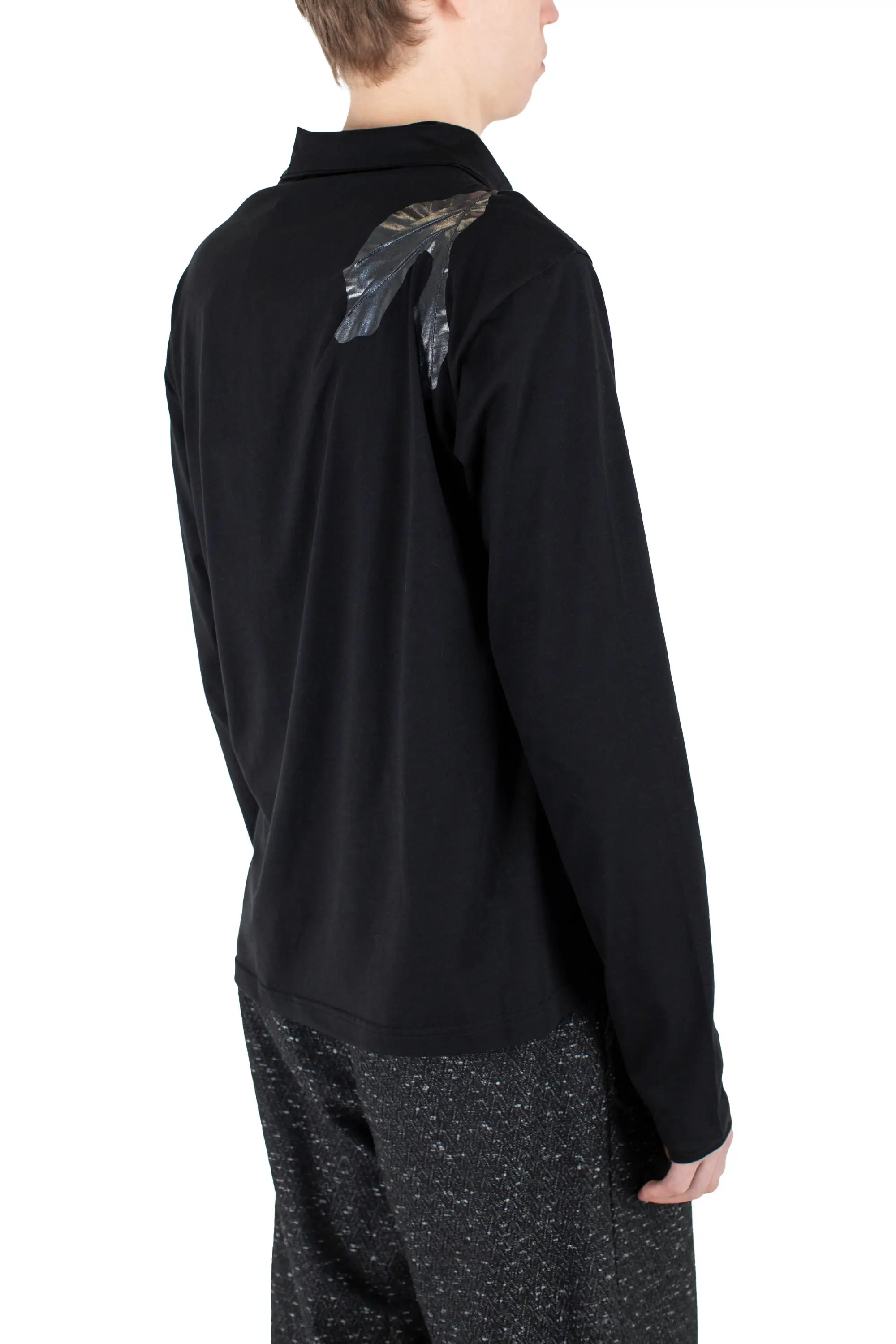 KIKO KOSTADINOV ALEC K-DART PULLOVER - BLACK