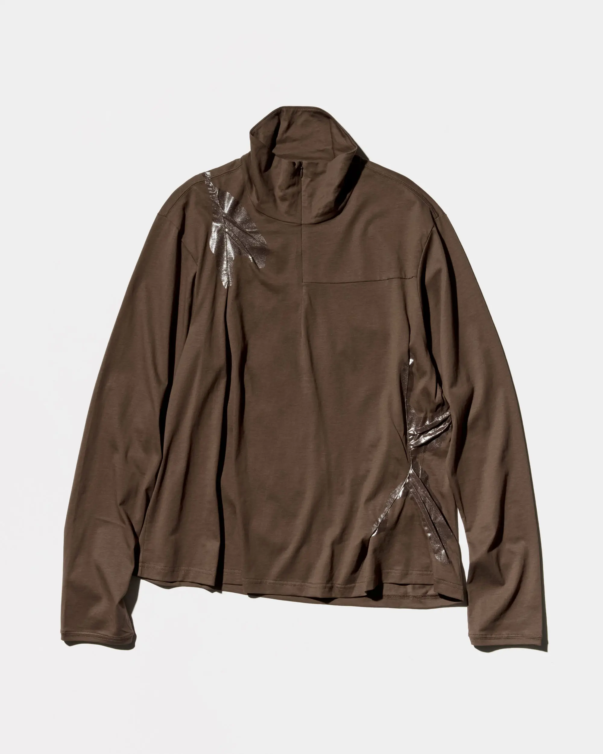 KIKO KOSTADINOV ALEC K-DART PULLOVER - BROWN