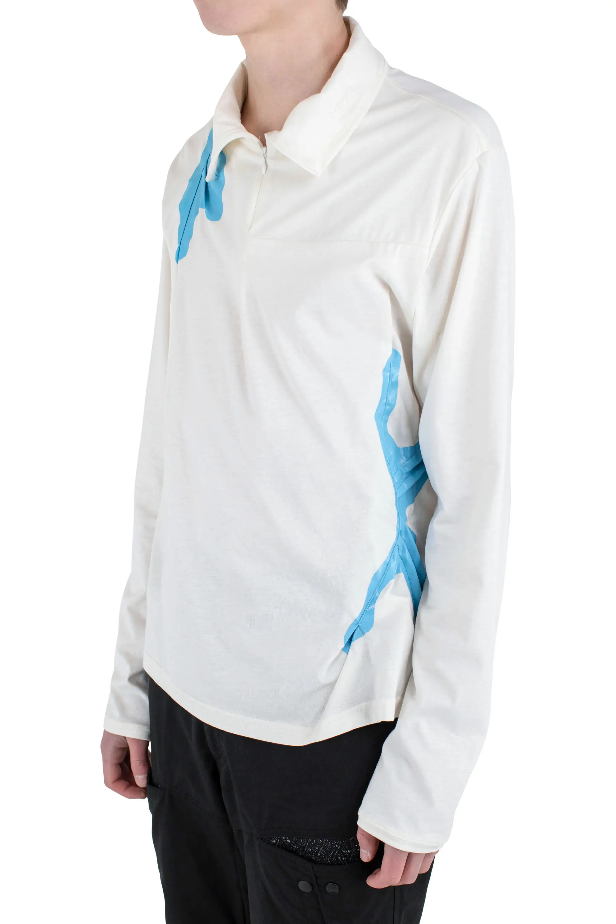 KIKO KOSTADINOV ALEC K-DART PULLOVER - OFF WHITE