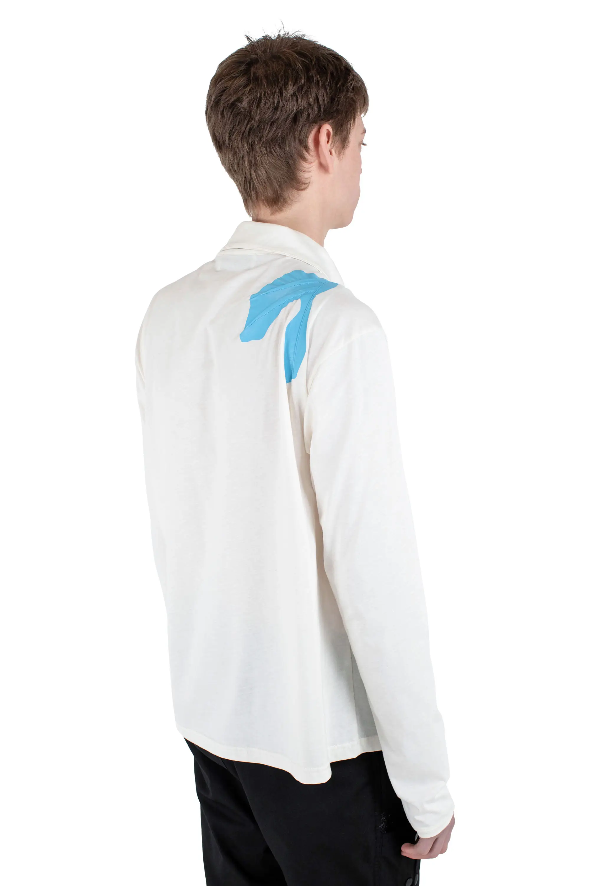 KIKO KOSTADINOV ALEC K-DART PULLOVER - OFF WHITE