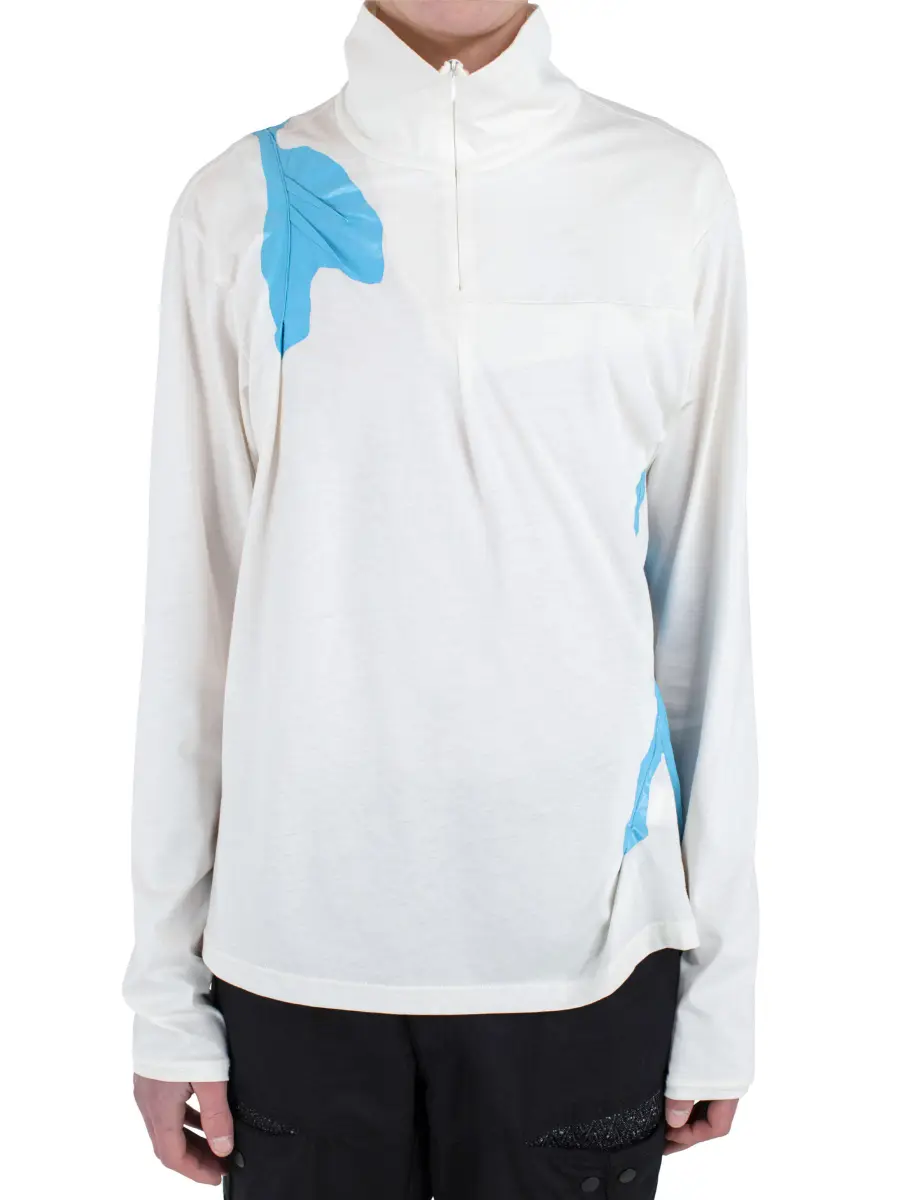 KIKO KOSTADINOV ALEC K-DART PULLOVER - OFF WHITE