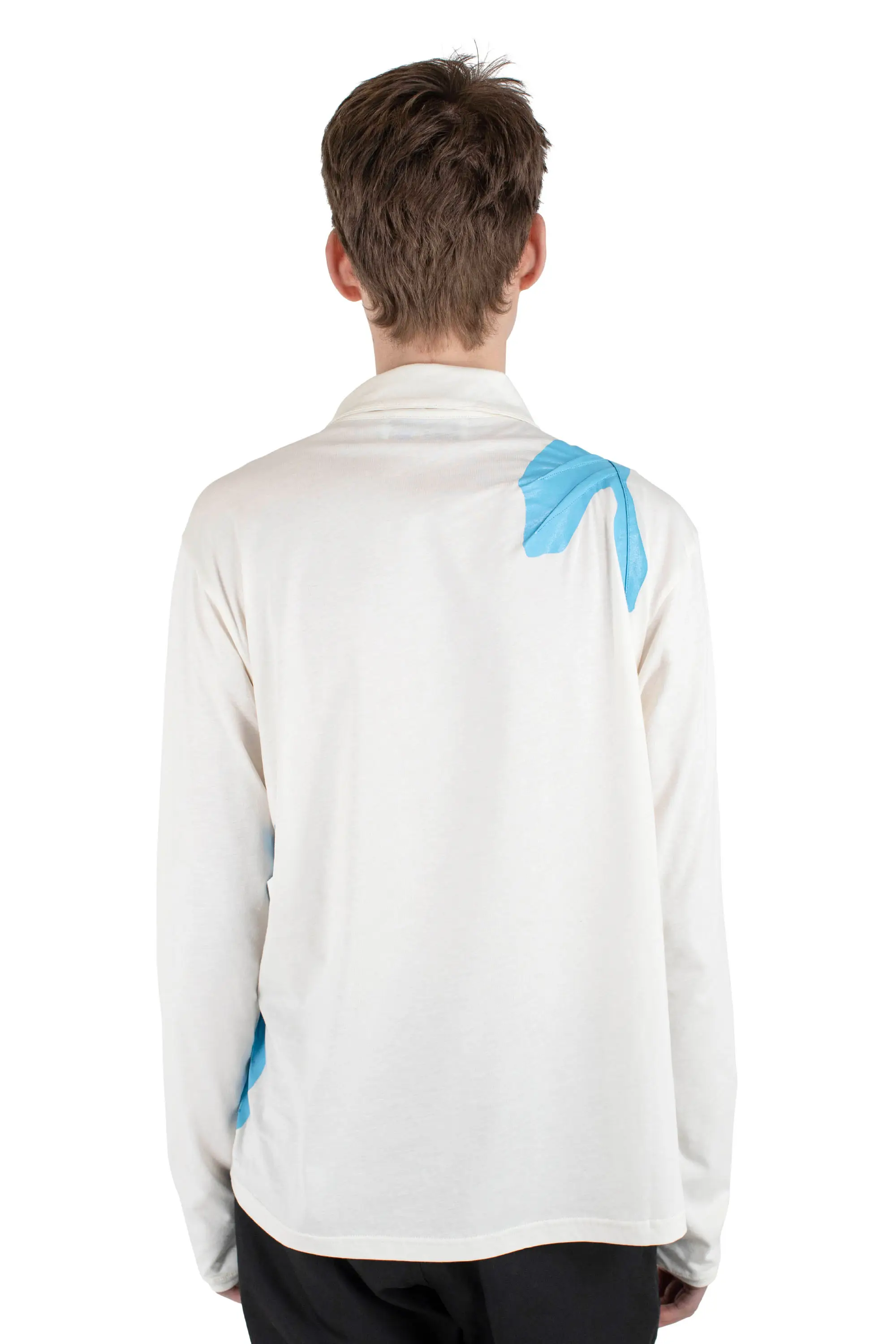 KIKO KOSTADINOV ALEC K-DART PULLOVER - OFF WHITE
