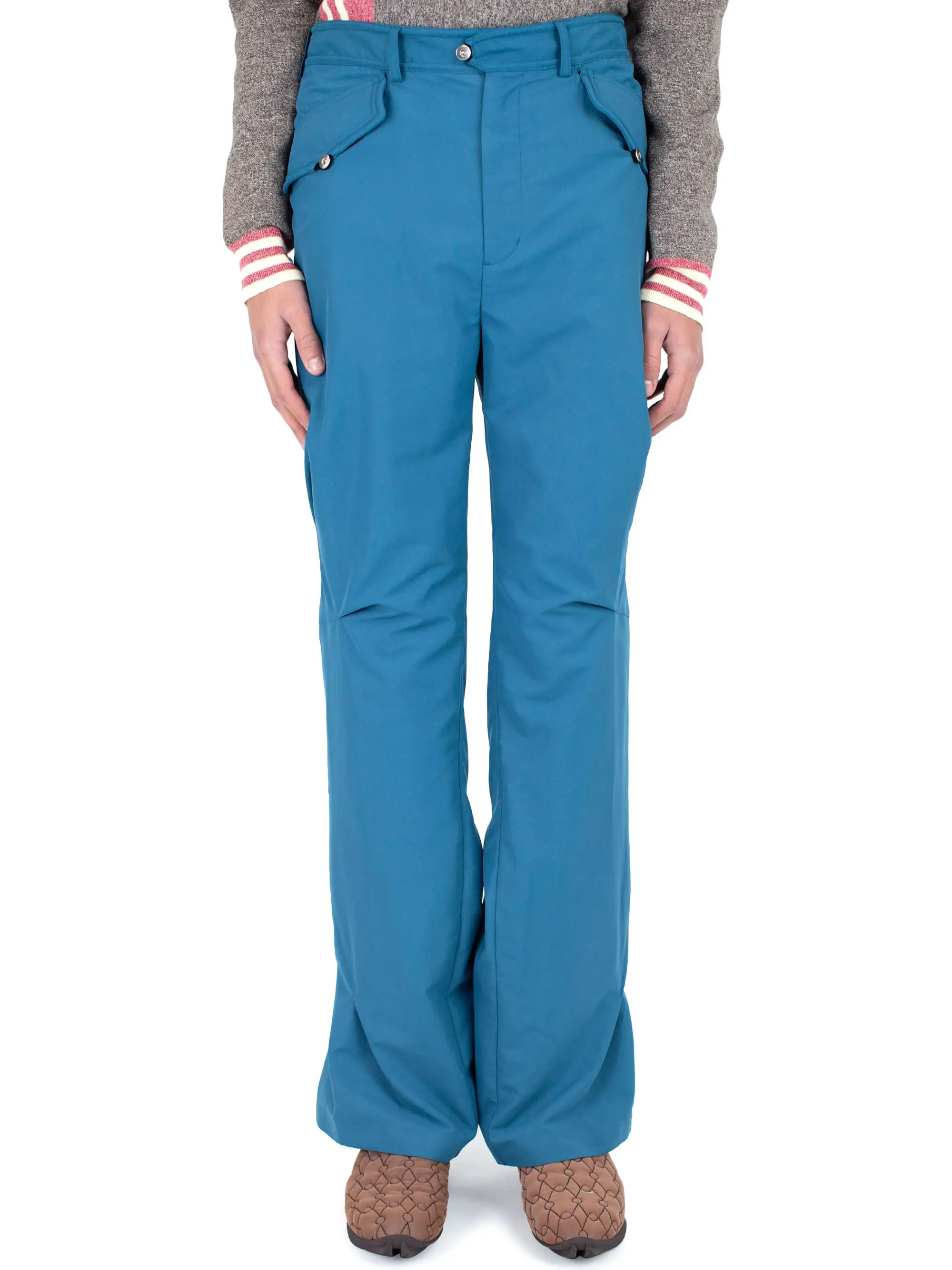 KIKO KOSTADINOV ALEC K-DART TROUSER - DEEP TEAL