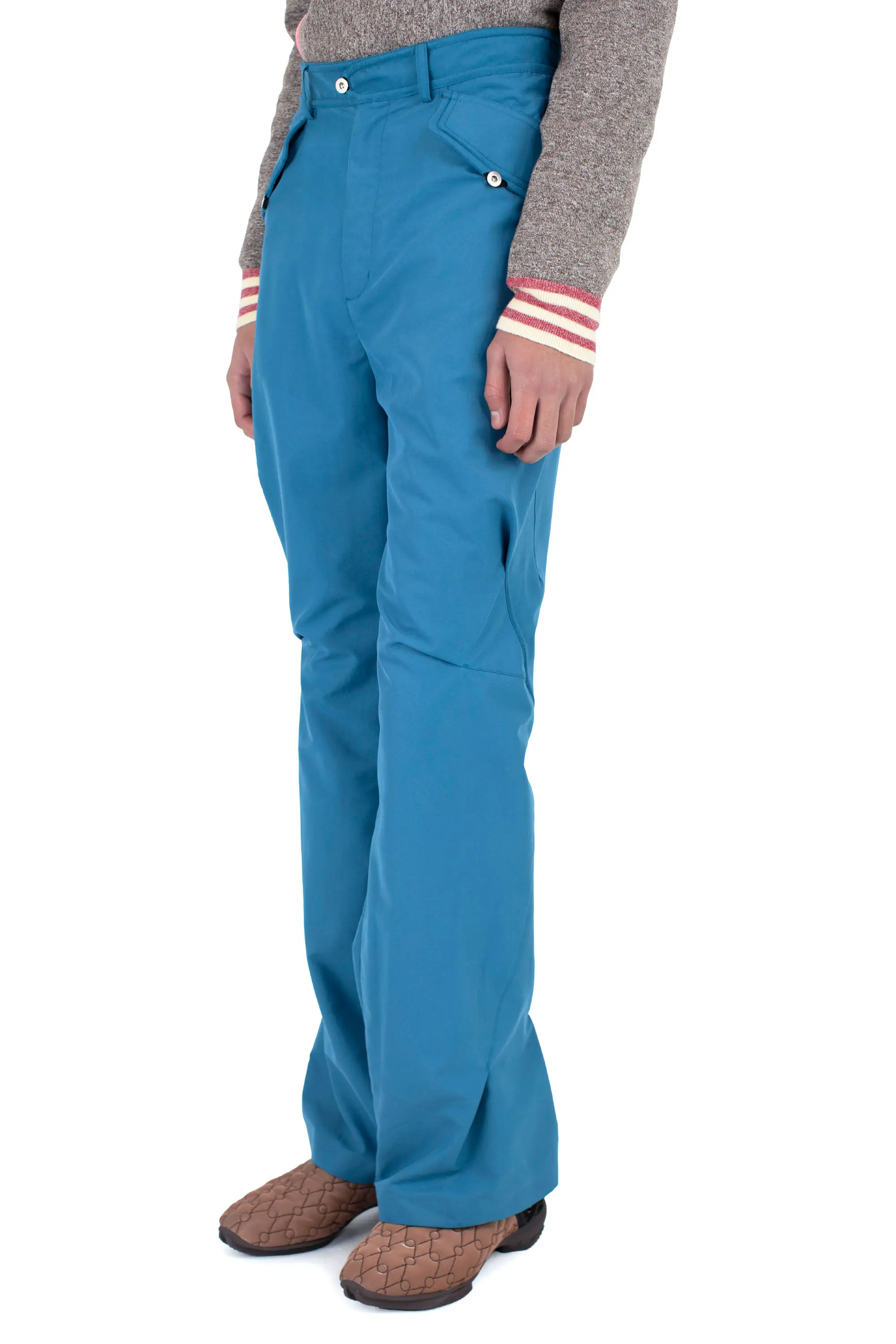 KIKO KOSTADINOV ALEC K-DART TROUSER - DEEP TEAL