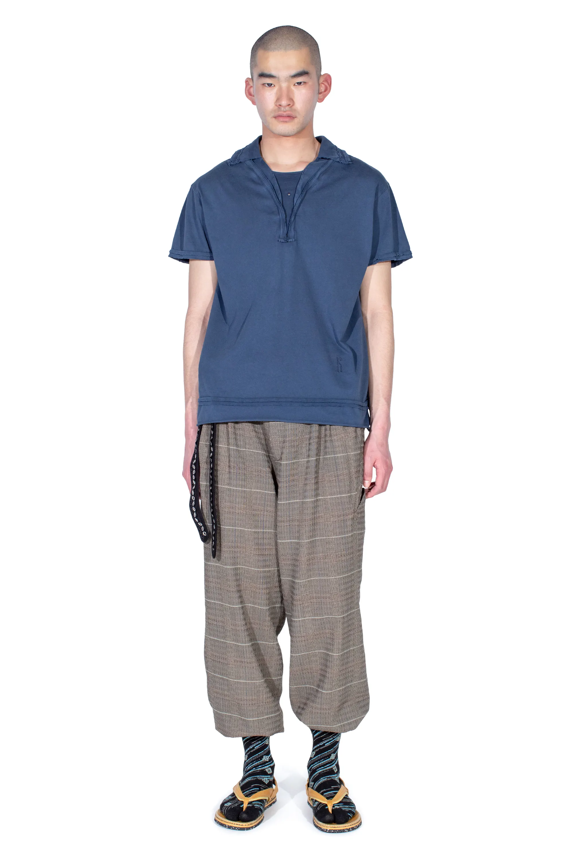 KIKO KOSTADINOV ANDRAS FORMAL TROUSER - TAUPE CHECK