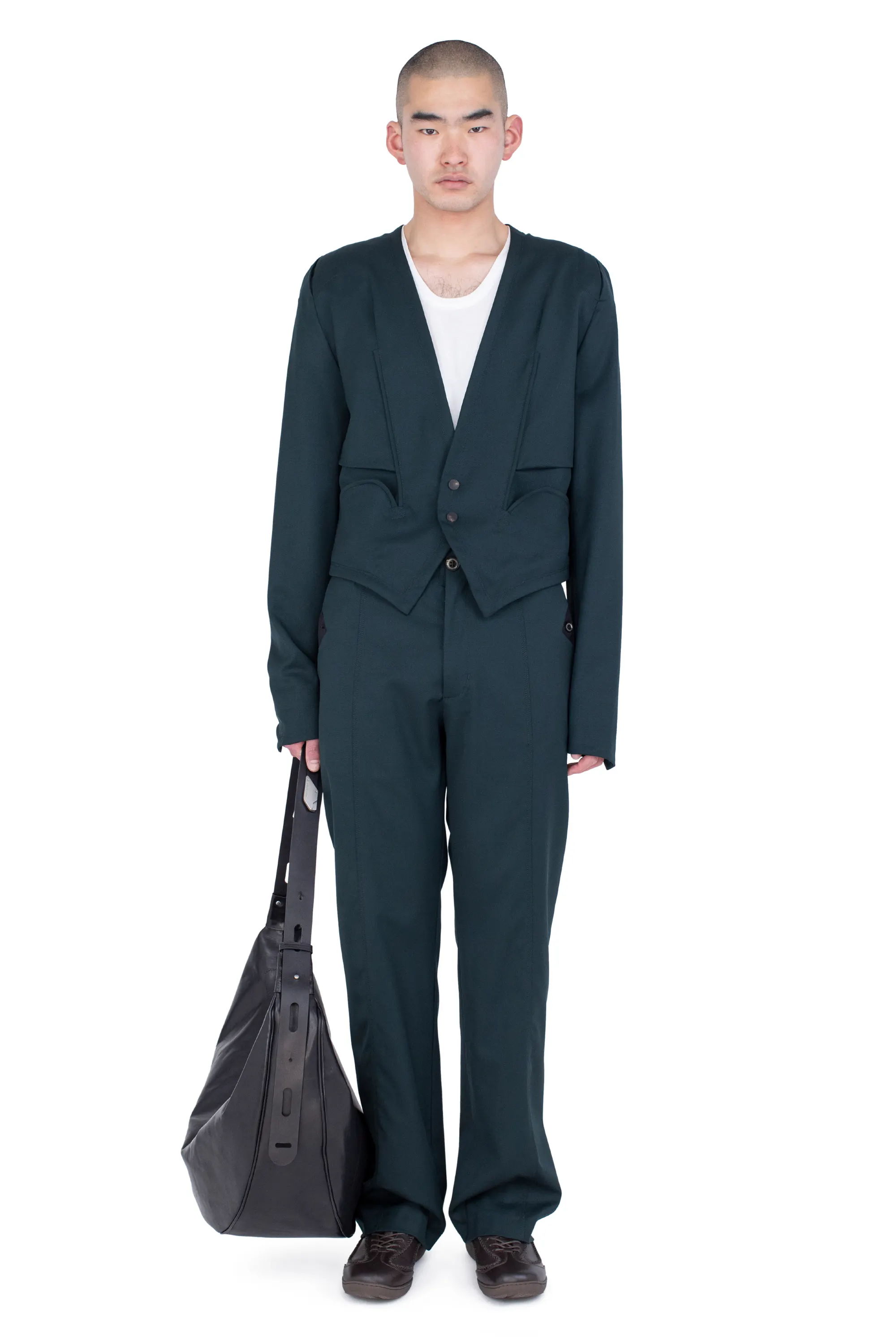 KIKO KOSTADINOV ANDRAS TAILORED JACKET - SCARAB