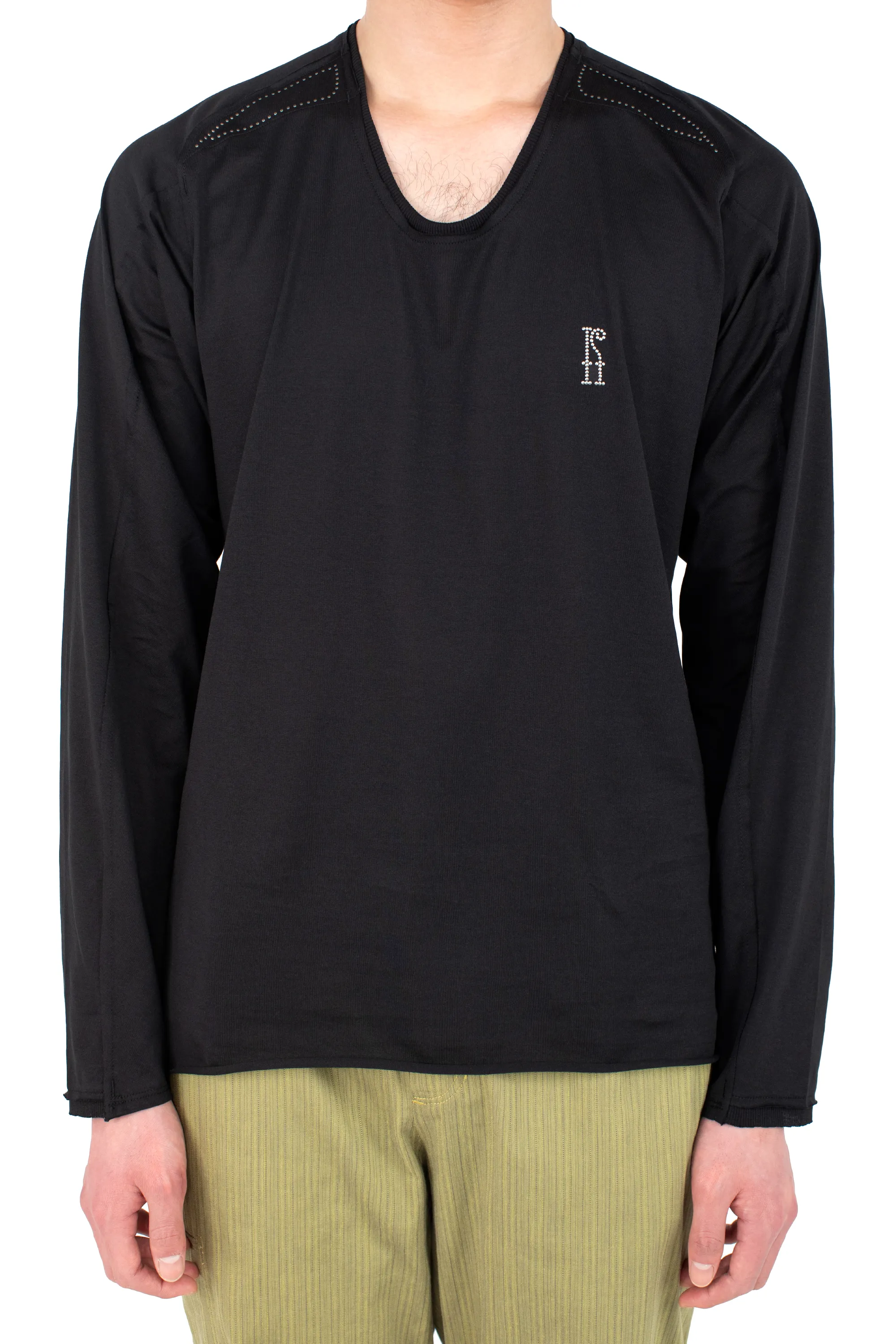 ASTRO LONG SLEEVE TOP - BLACK – KIKO KOSTADINOV